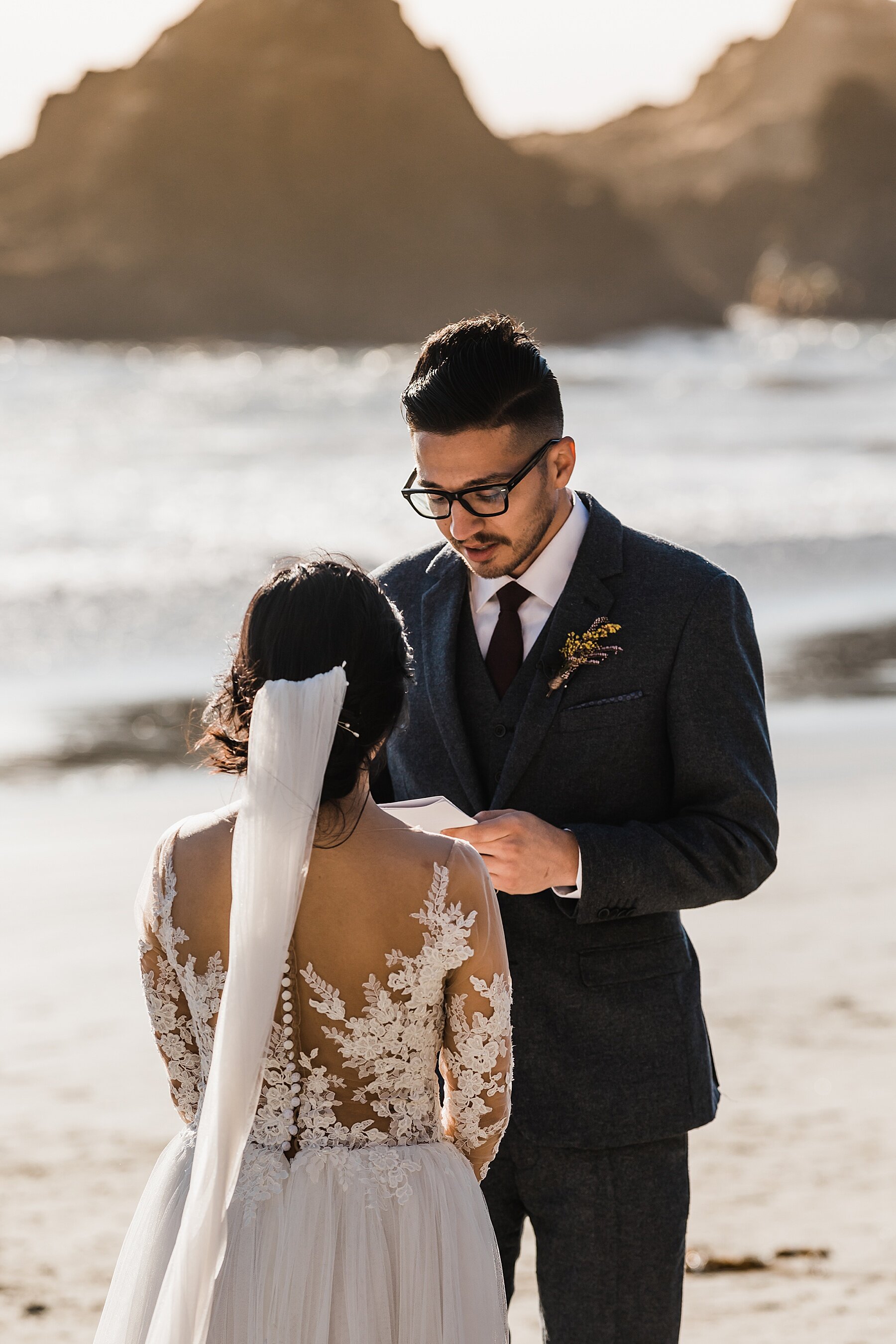 Big Sur Elopement at Pfieffer Beach | California Elopement Photographer | Vow of the Wild