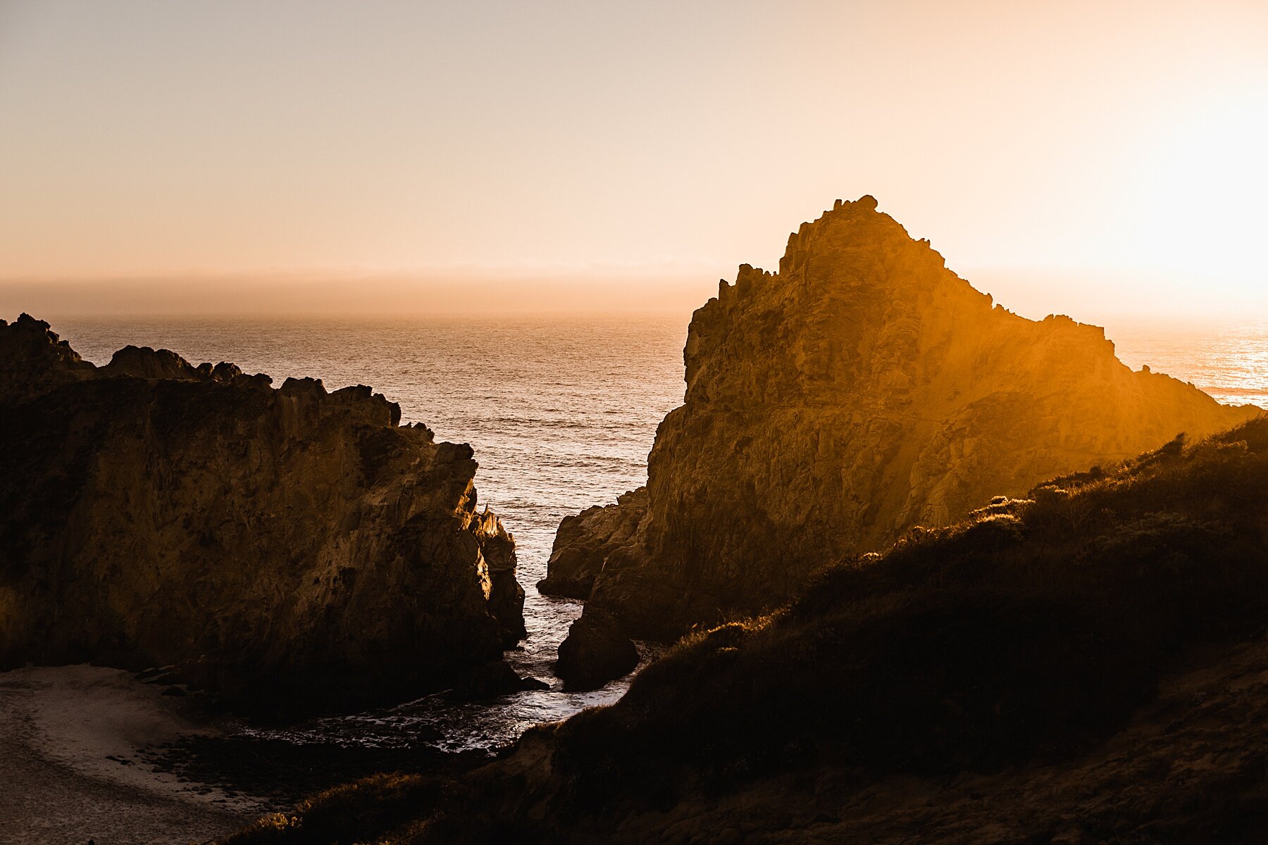 Big Sur Elopement at Pfieffer Beach | California Elopement Photographer | Vow of the Wild