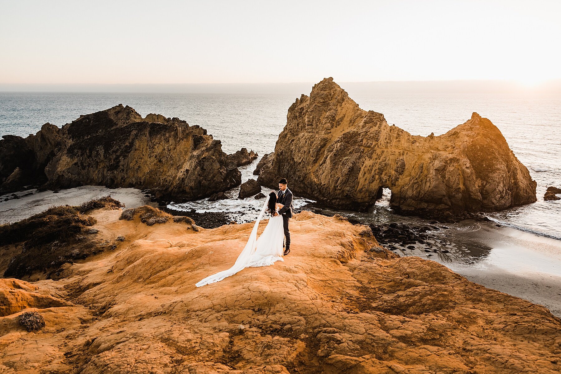 Big Sur Elopement at Pfieffer Beach | California Elopement Photographer | Vow of the Wild