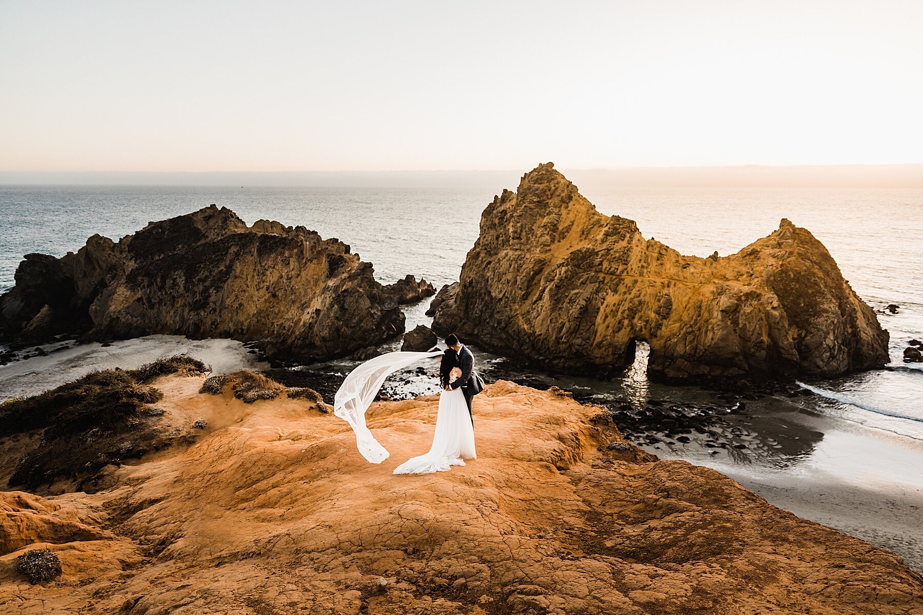 Big Sur Elopement at Pfieffer Beach | California Elopement Photographer | Vow of the Wild