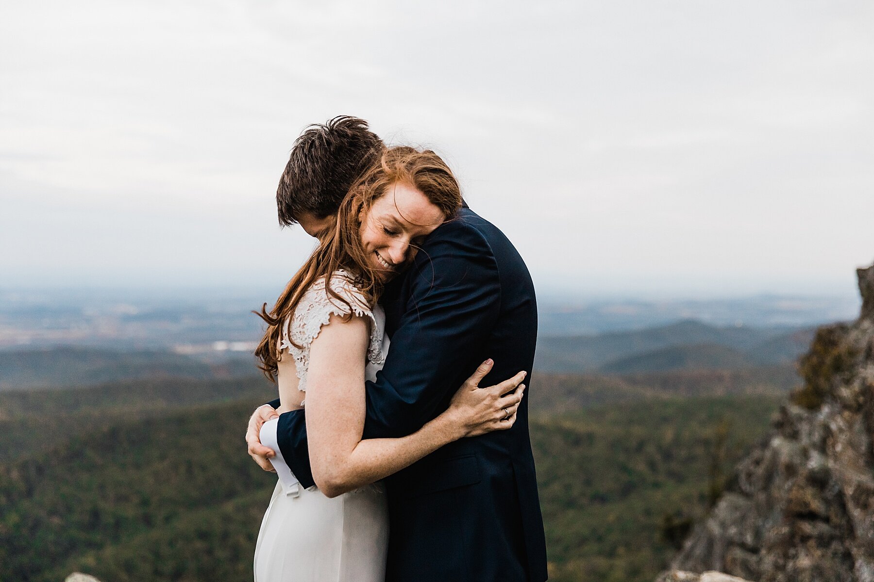 Blue Ridge Mountains Elopement at Sunrise | Destination Elopement Photographer | Vow of the Wild