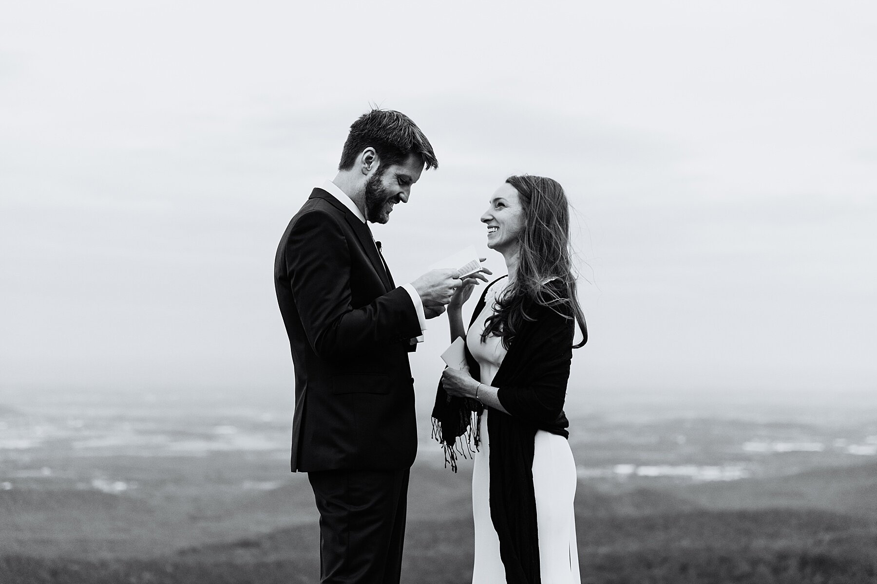 Blue Ridge Mountains Elopement at Sunrise | Destination Elopement Photographer | Vow of the Wild