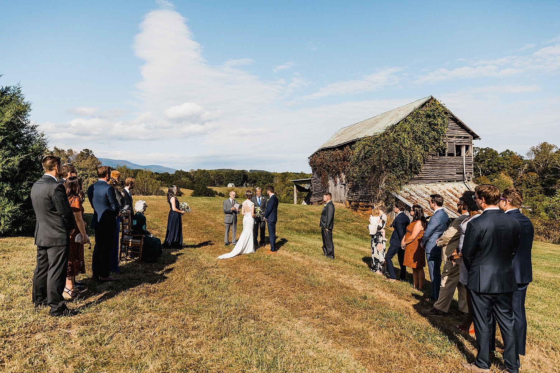 Blue Ridge Mountains Elopement at Sunrise | Destination Elopement Photographer | Vow of the Wild