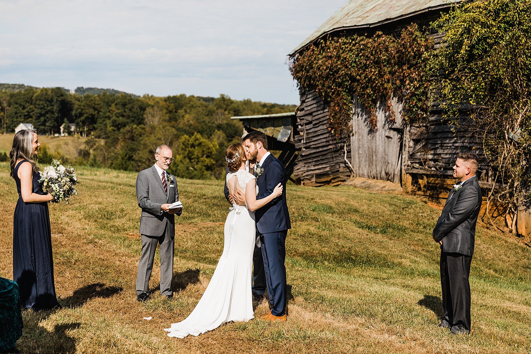 Blue Ridge Mountains Elopement at Sunrise | Destination Elopement Photographer | Vow of the Wild