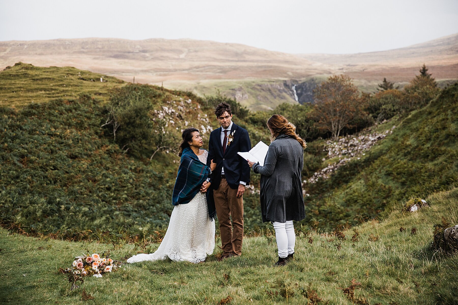 Isle of Skye, Scotland | Fairy Glen Ceremony | Destination Intimate Wedding | Vow of the Wild