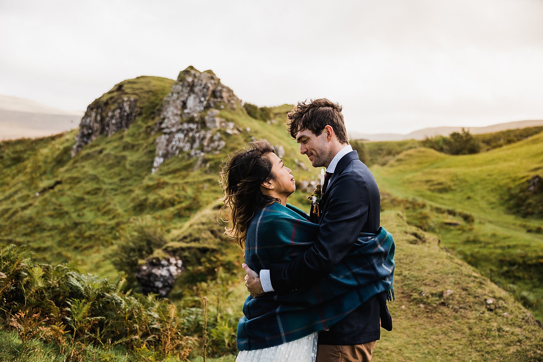 Isle of Skye, Scotland | Fairy Glen Ceremony | Destination Intimate Wedding | Vow of the Wild