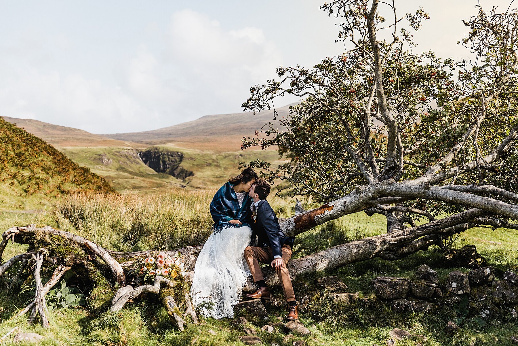 Isle of Skye, Scotland | Fairy Glen Ceremony | Destination Intimate Wedding | Vow of the Wild