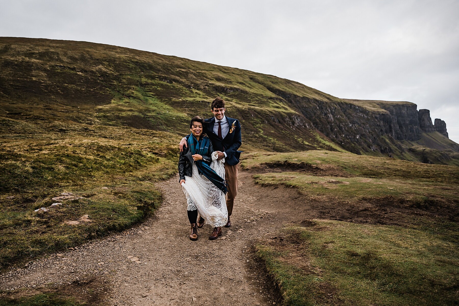 Isle of Skye, Scotland | Fairy Glen Ceremony | Destination Intimate Wedding | Vow of the Wild