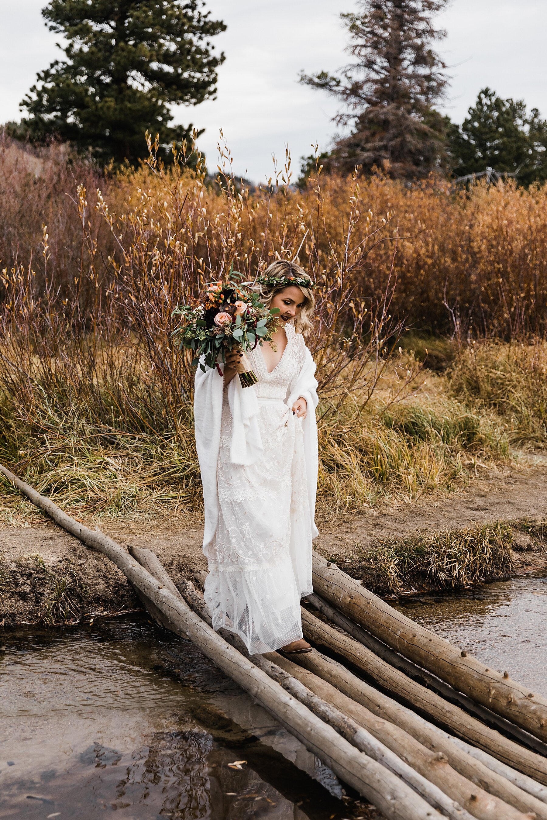 Sprague Lake Wedding Ceremony | Rocky Mountain National Park Wedding | Colorado | Vow of the Wild