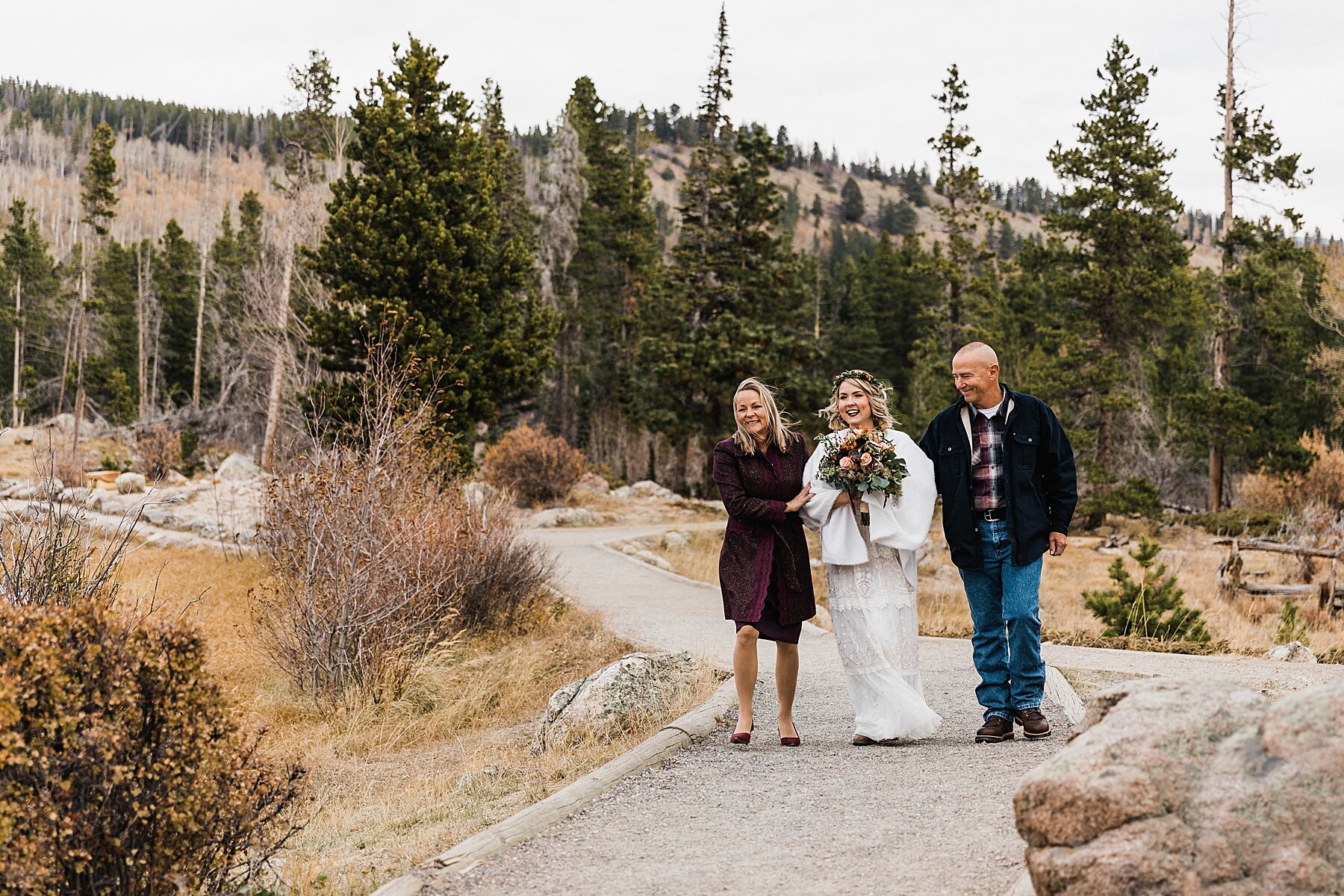 Sprague Lake Wedding Ceremony | Rocky Mountain National Park Wedding | Colorado | Vow of the Wild