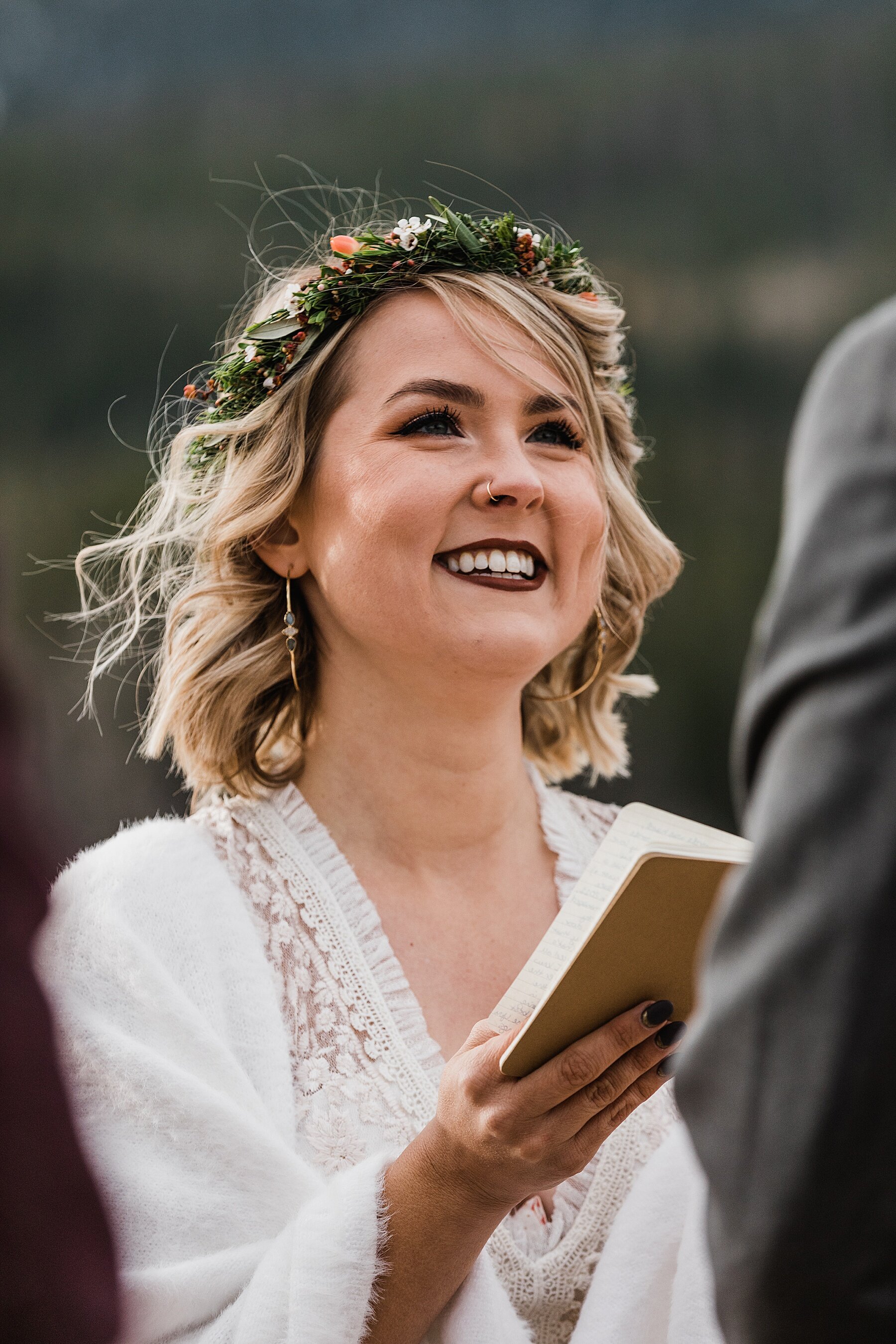 Sprague Lake Wedding Ceremony | Rocky Mountain National Park Wedding | Colorado | Vow of the Wild