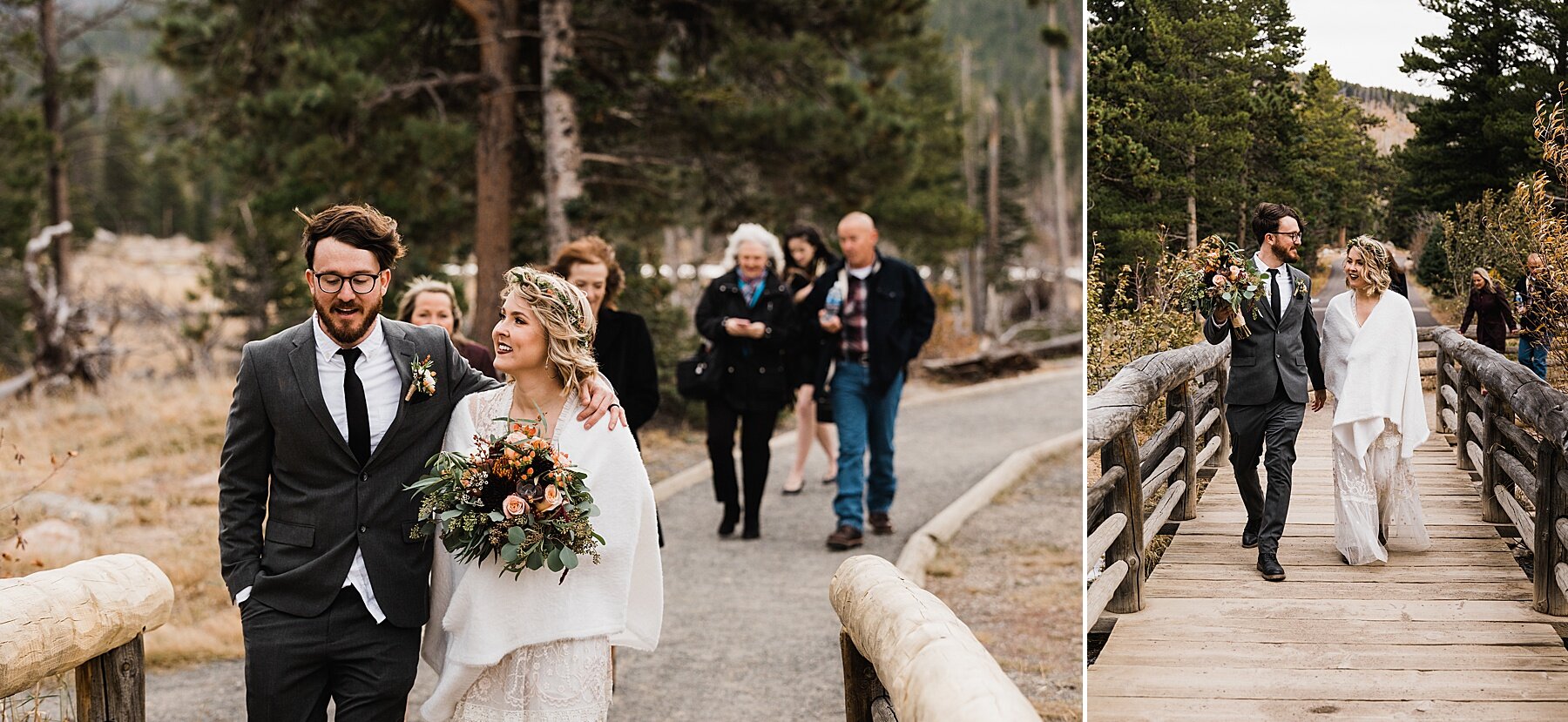 Sprague Lake Wedding Ceremony | Rocky Mountain National Park Wedding | Colorado | Vow of the Wild