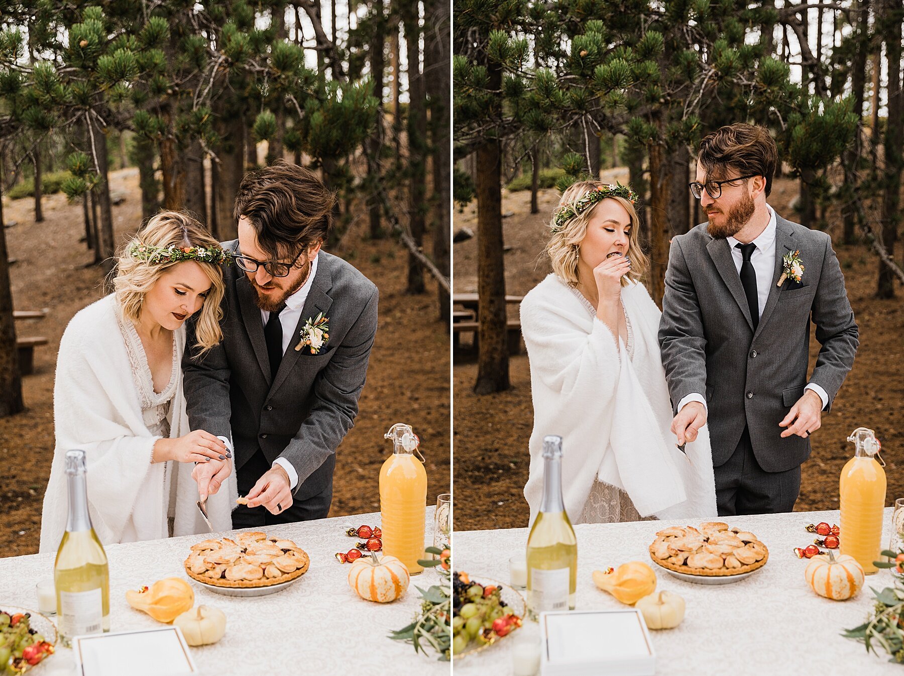 Sprague Lake Wedding Ceremony | Rocky Mountain National Park Wedding | Colorado | Vow of the Wild