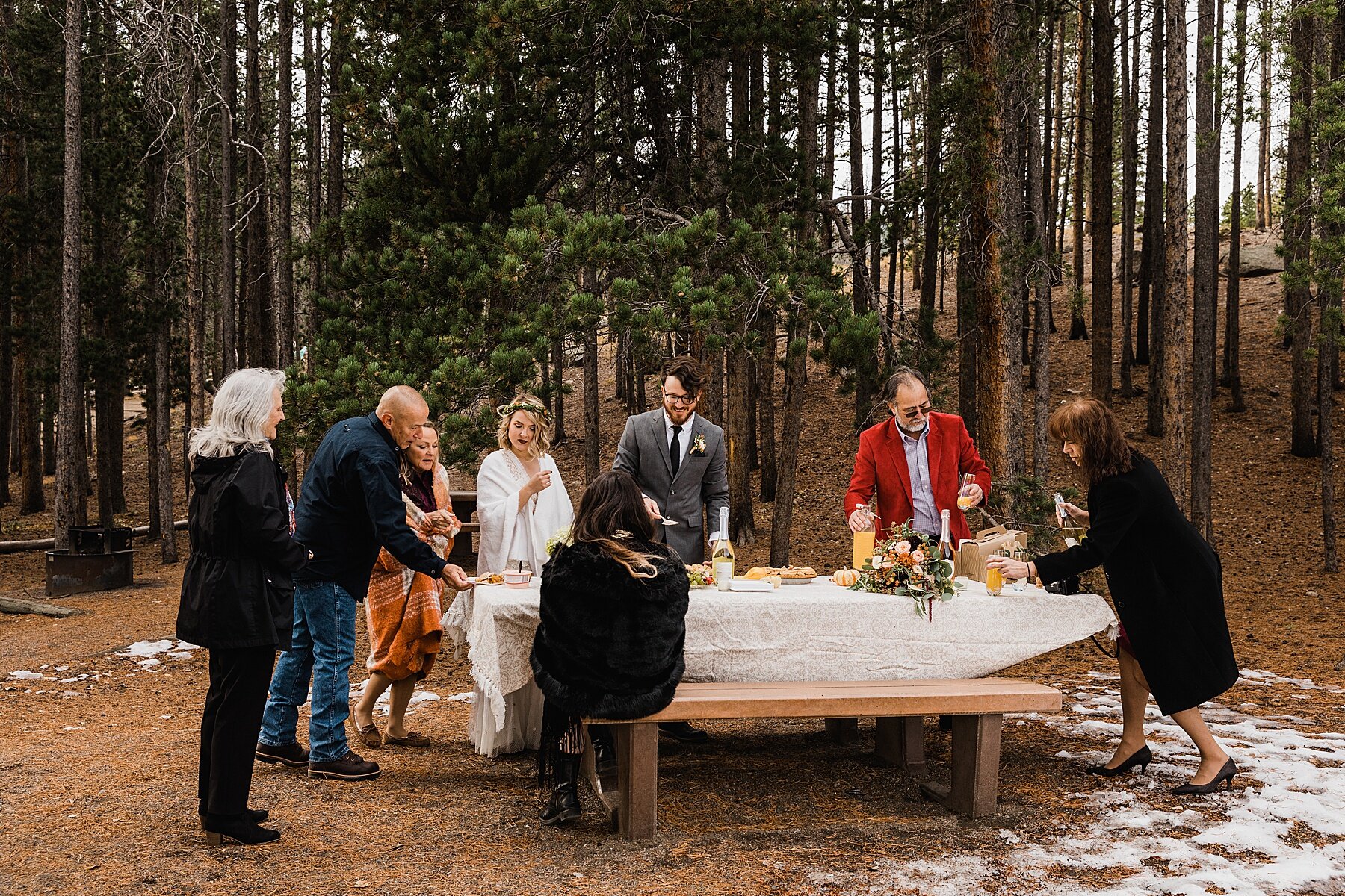 Sprague Lake Wedding Ceremony | Rocky Mountain National Park Wedding | Colorado | Vow of the Wild