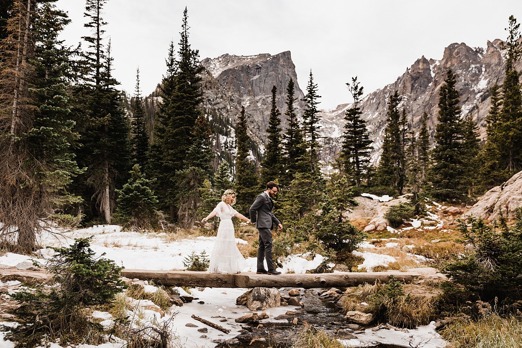 Dream Lake | Rocky Mountain National Park Wedding | Colorado | Vow of the Wild