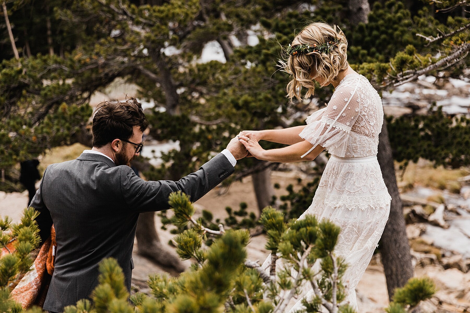 Dream Lake | Rocky Mountain National Park Wedding | Colorado | Vow of the Wild