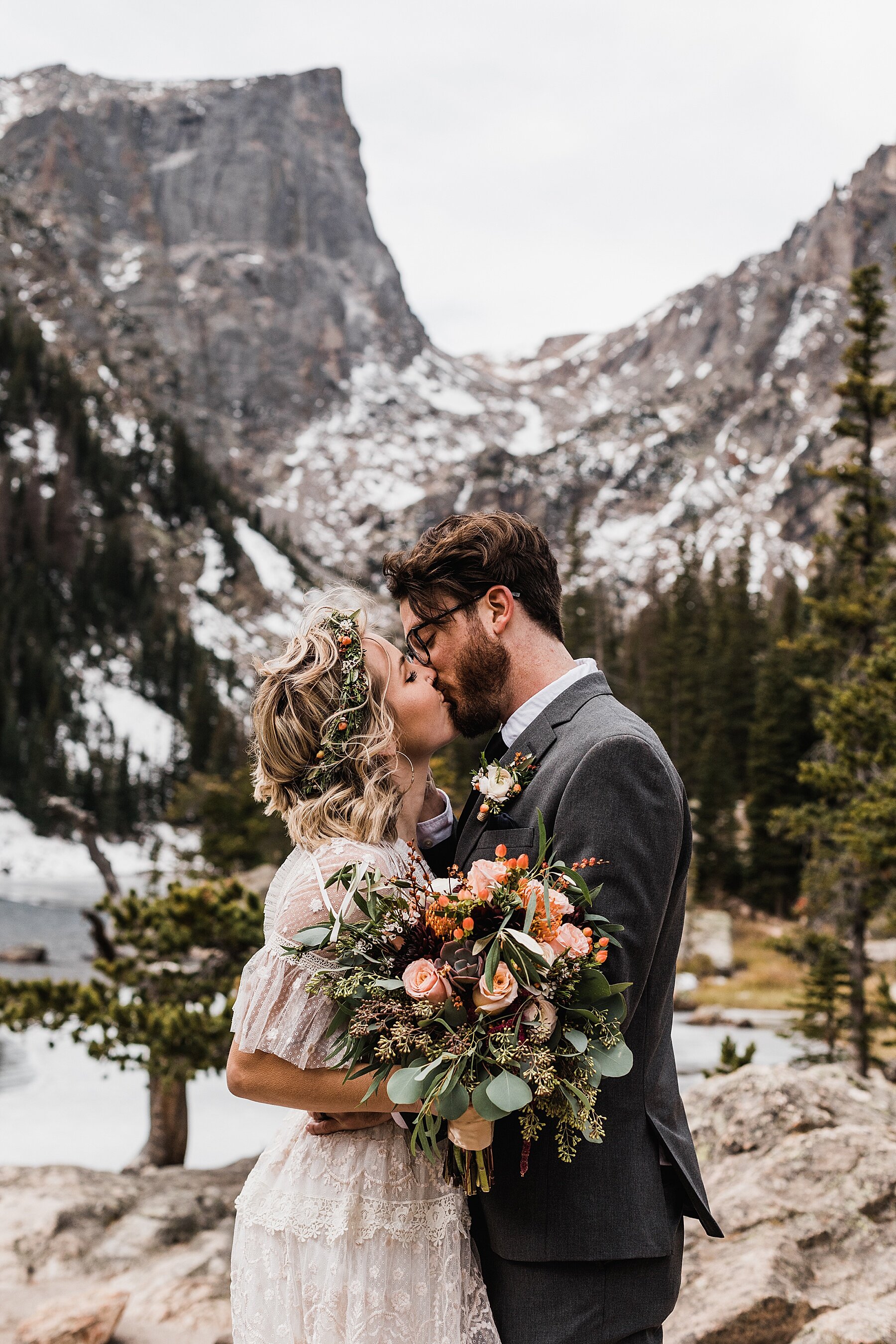 Dream Lake | Rocky Mountain National Park Wedding | Colorado | Vow of the Wild