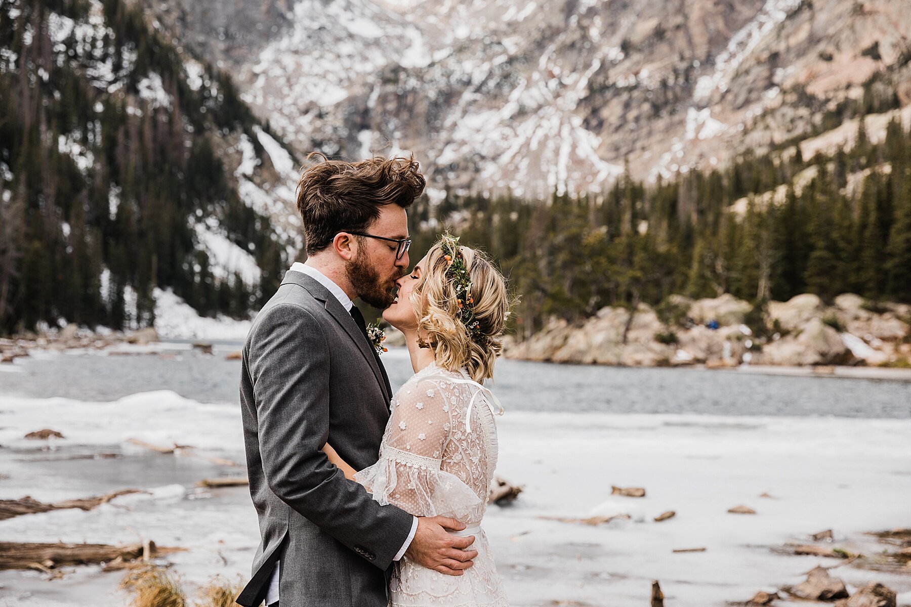 Dream Lake | Rocky Mountain National Park Wedding | Colorado | Vow of the Wild