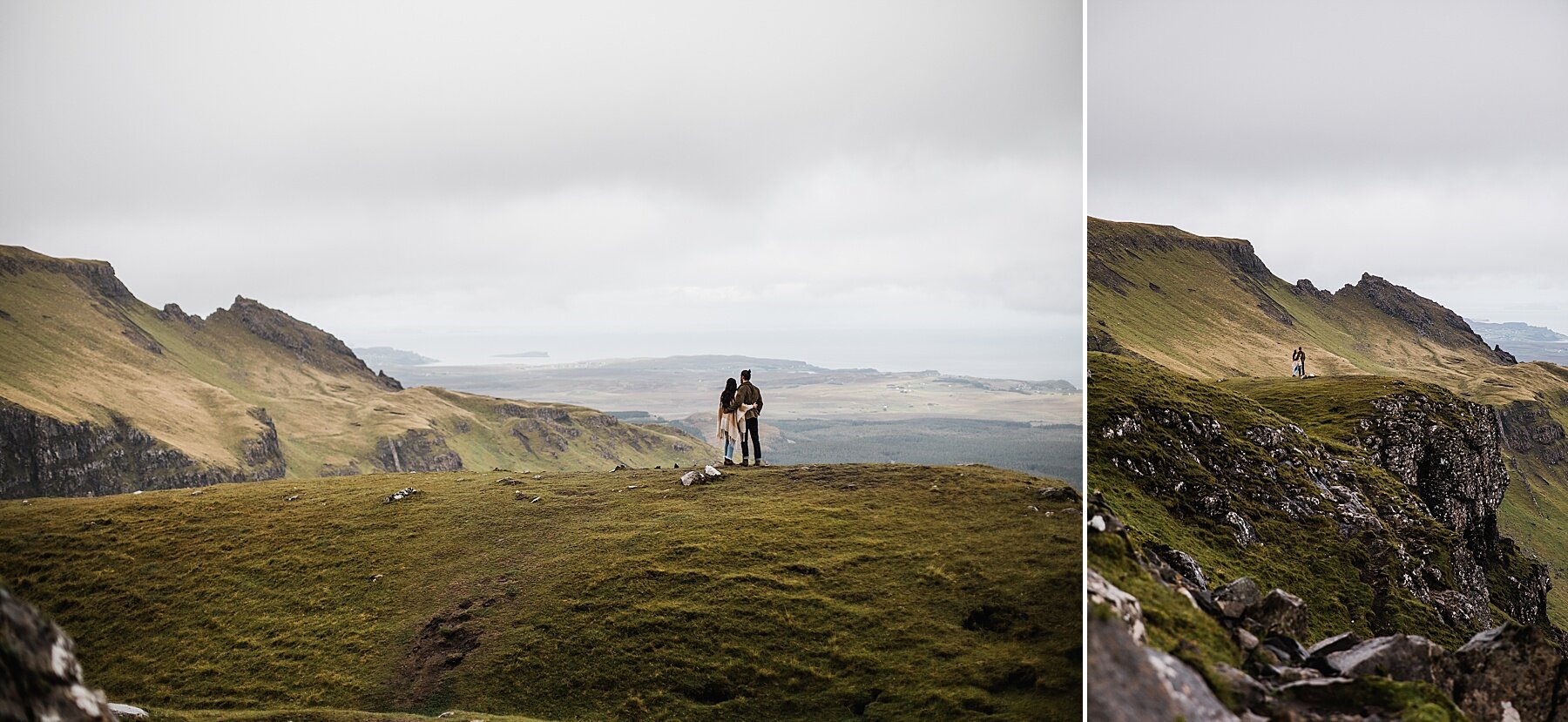 Isle of Skye Elopement | Engagement Session at Old Man of Storr 