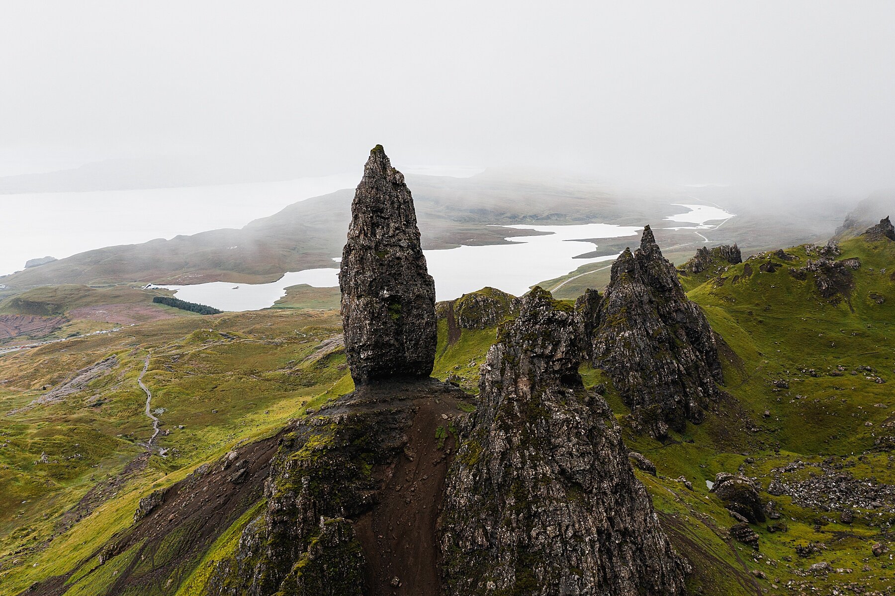 Isle of Skye Elopement | Engagement Session at Old Man of Storr 