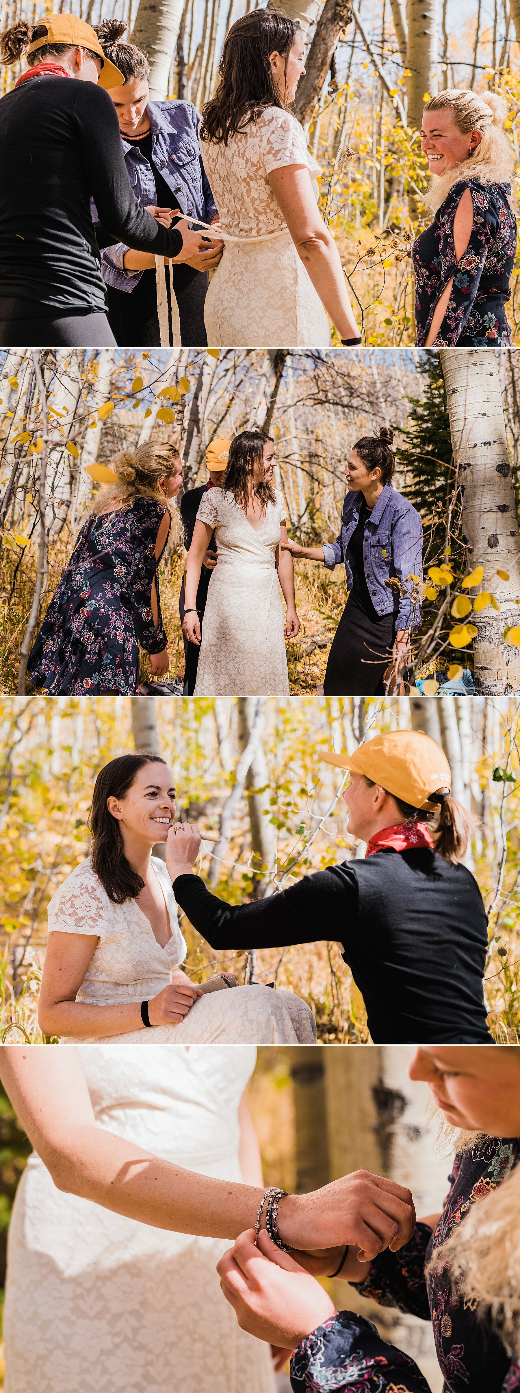 Fall Colors Mountaintop Hiking Elopement | Colorado Elopement Ph