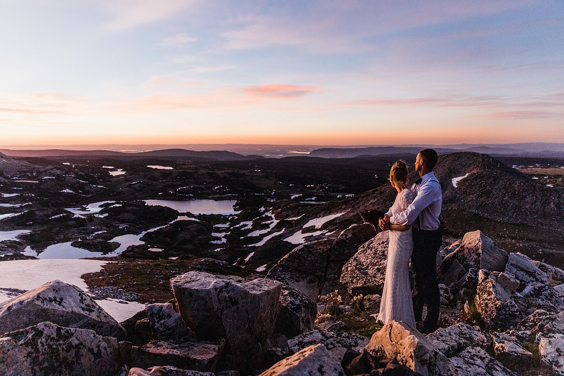 Sunrise Wyoming Hiking Elopement | Vow of the Wild