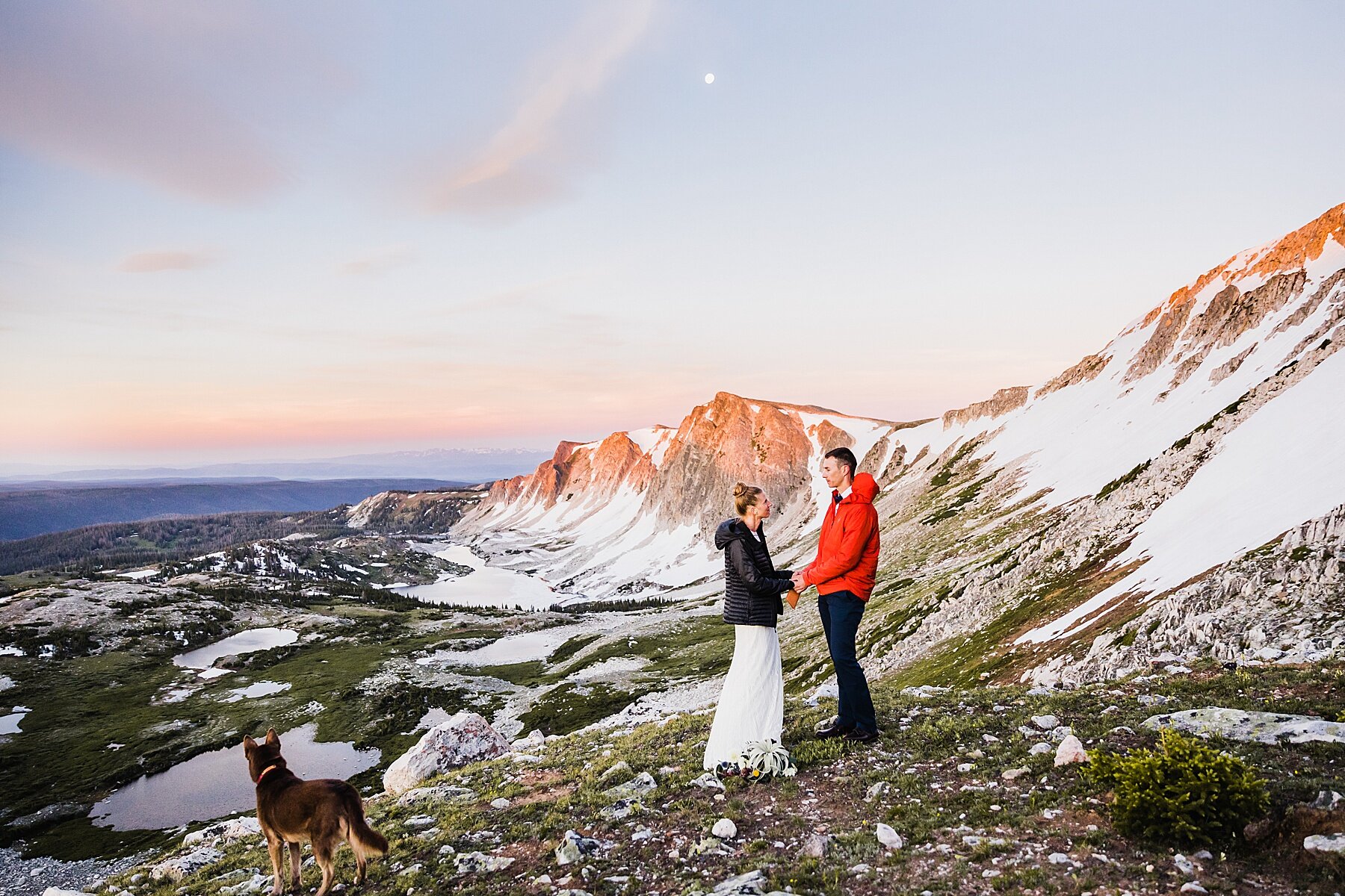 Sunrise Wyoming Hiking Elopement | Vow of the Wild