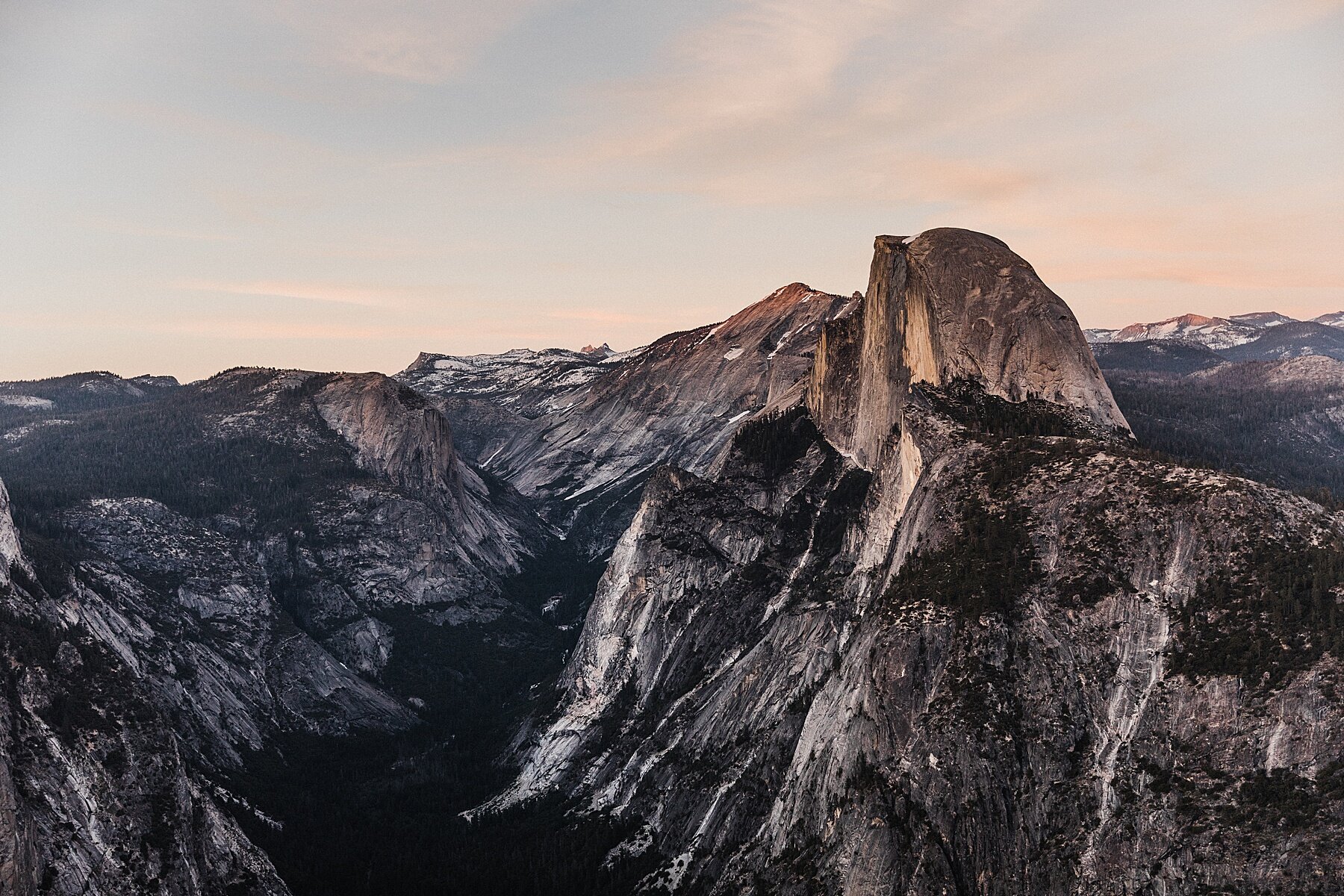 Glacier Point | Yosemite Elopement | California Elopement Photog