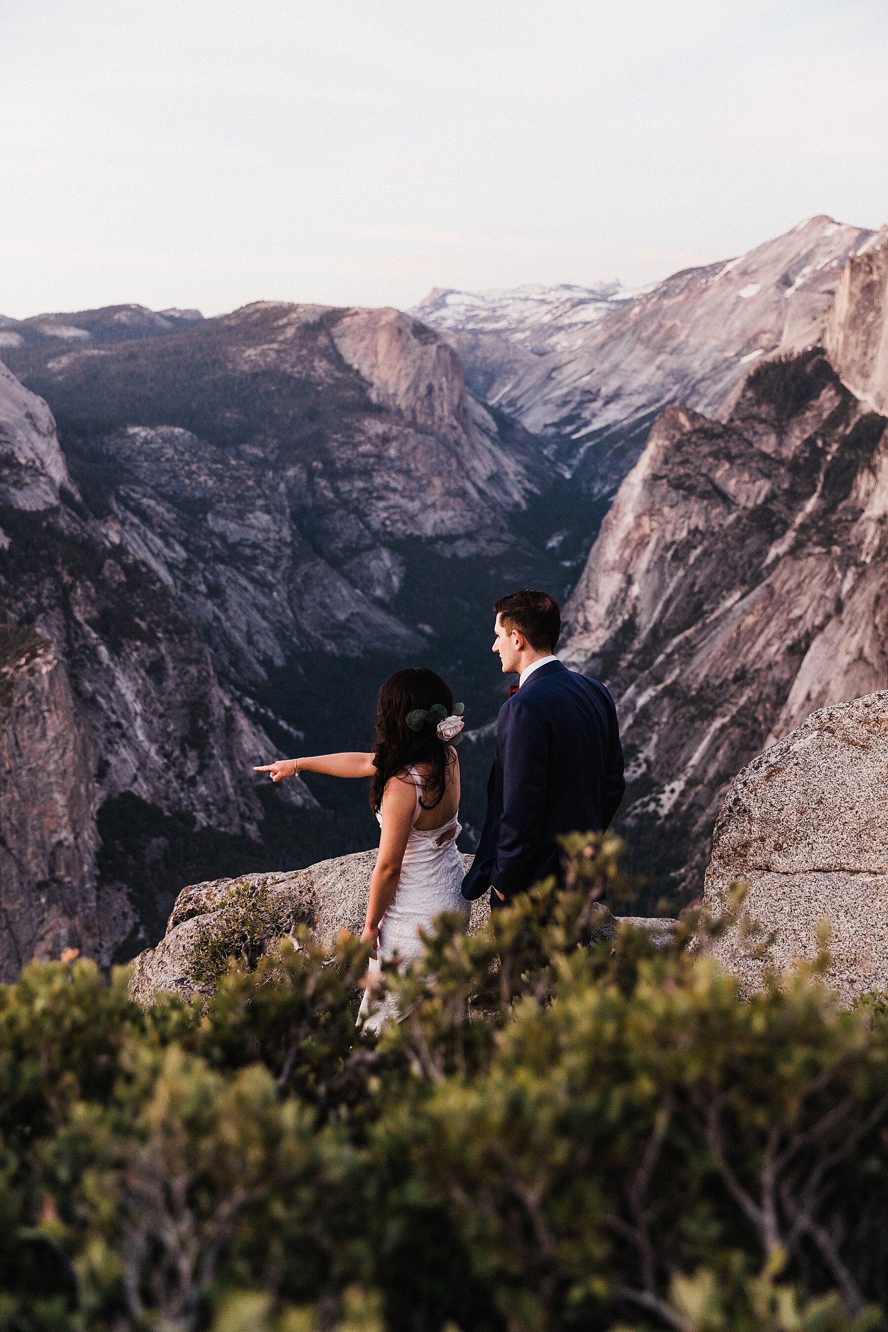 Glacier Point | Yosemite Elopement | California Elopement Photog