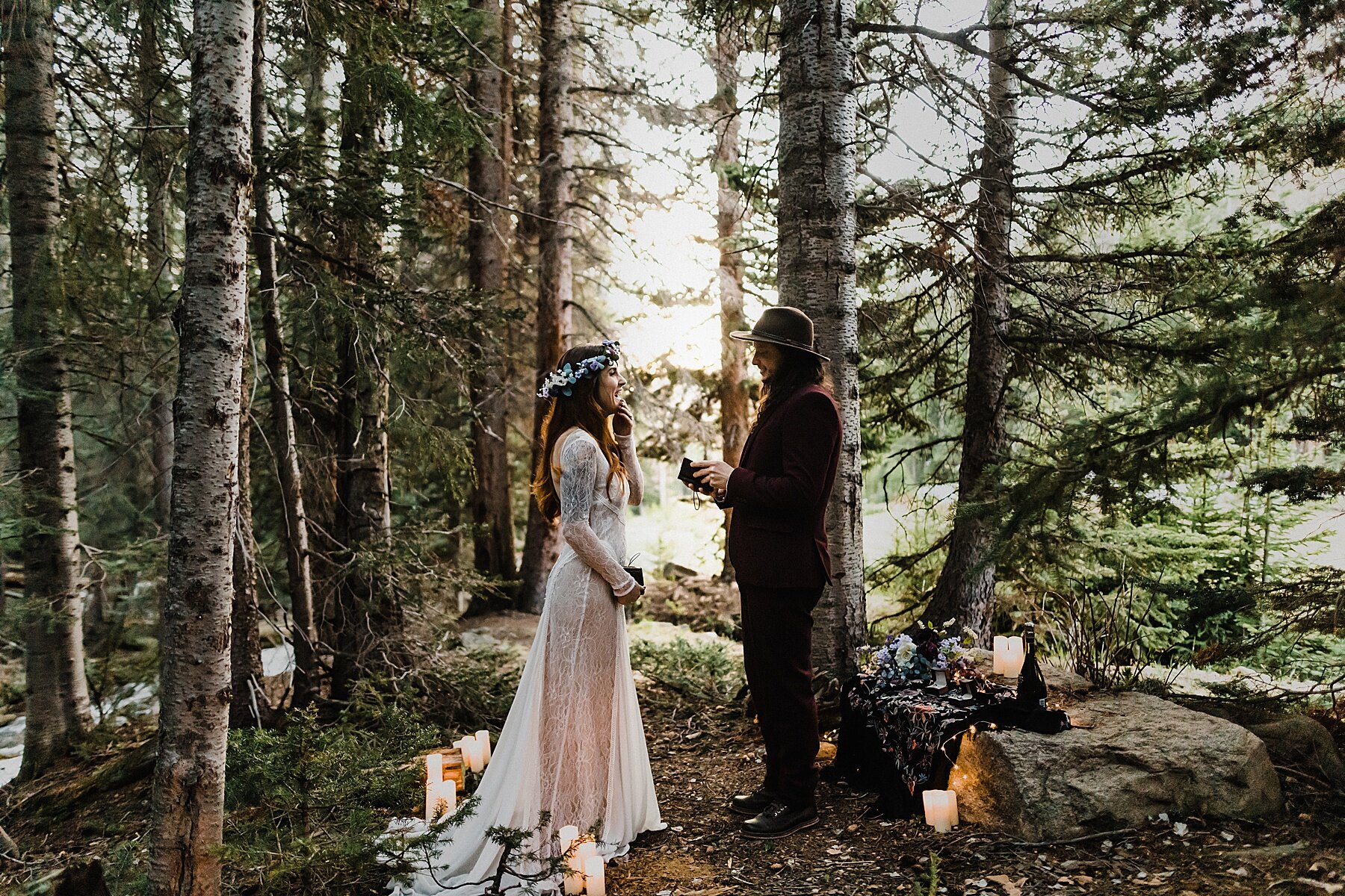 Sunrise Rocky Mountain National Park Elopement | Vow of the Wild