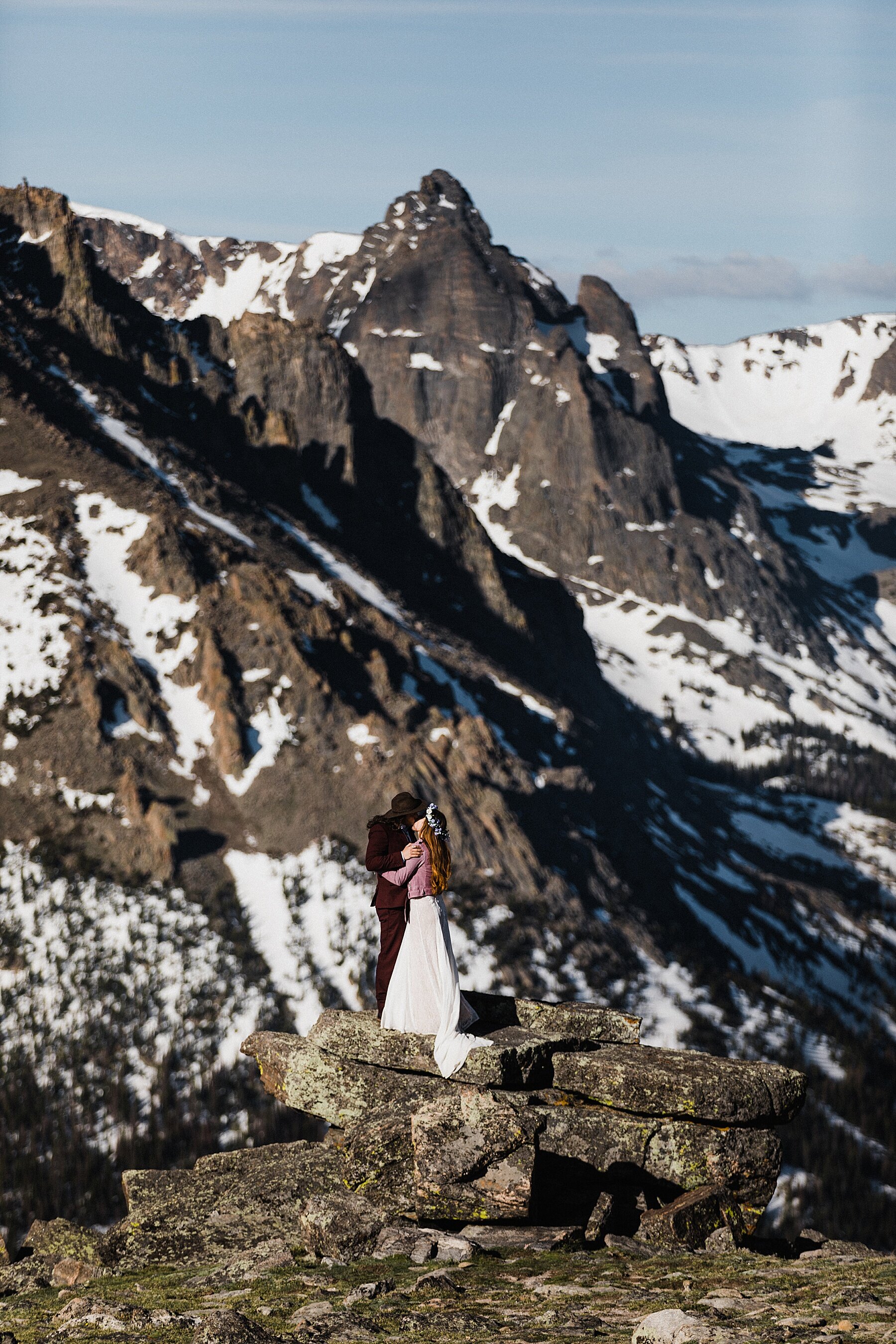 Sunrise Rocky Mountain National Park Elopement | Vow of the Wild