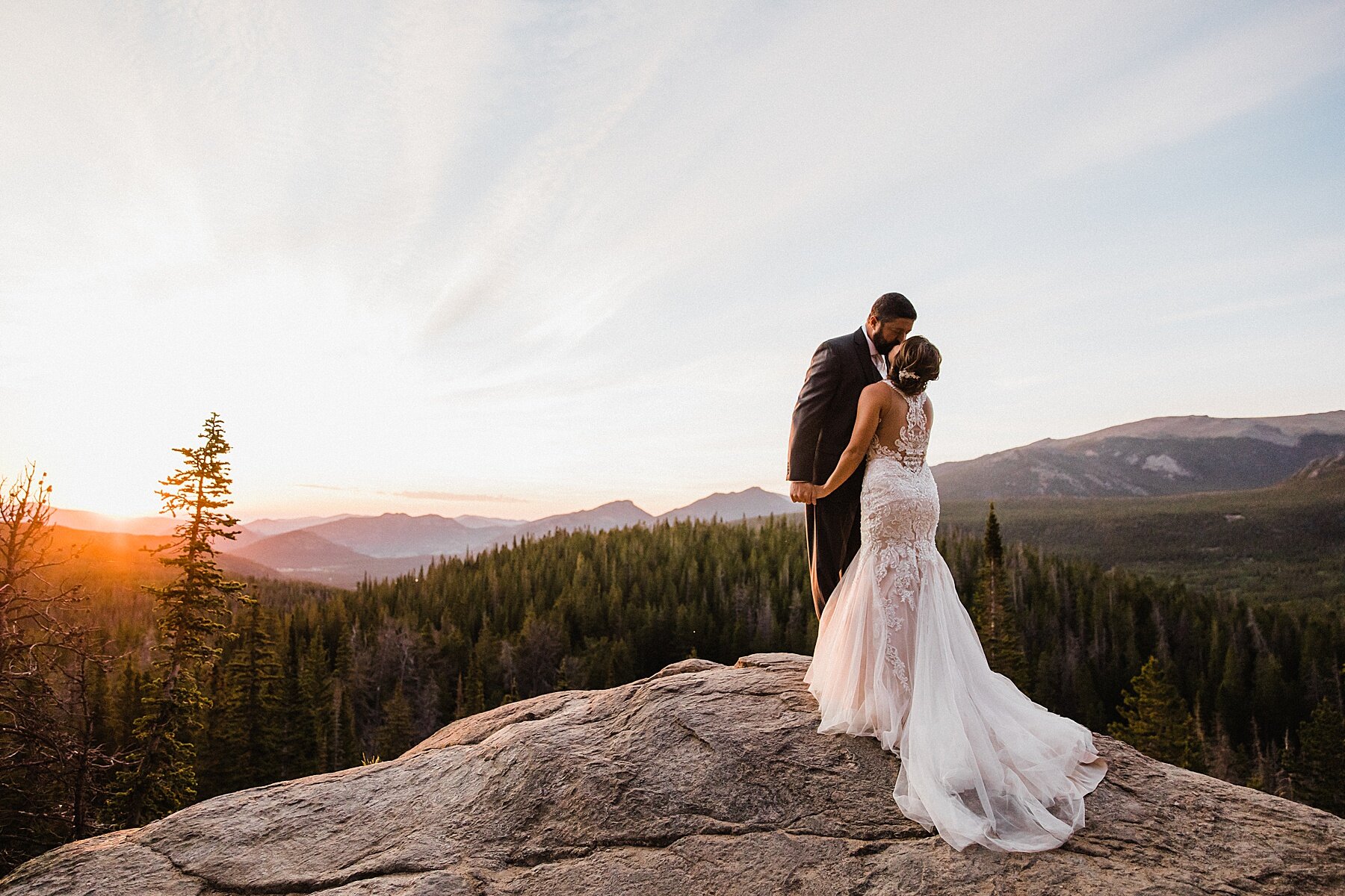 Sunrise Dream Lake Elopement | Rocky Mountain National Park, Col