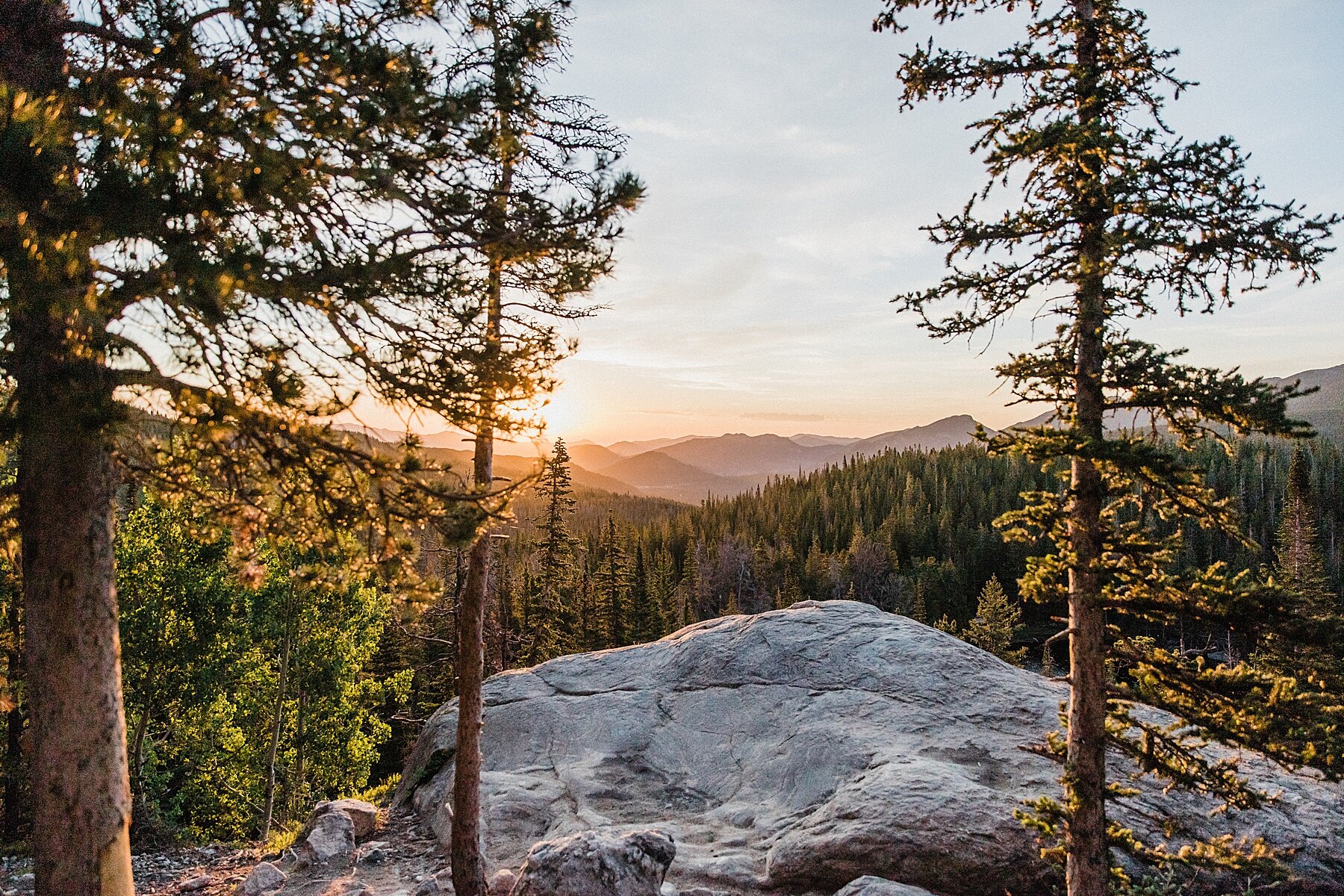 Sunrise Dream Lake Elopement | Rocky Mountain National Park, Col