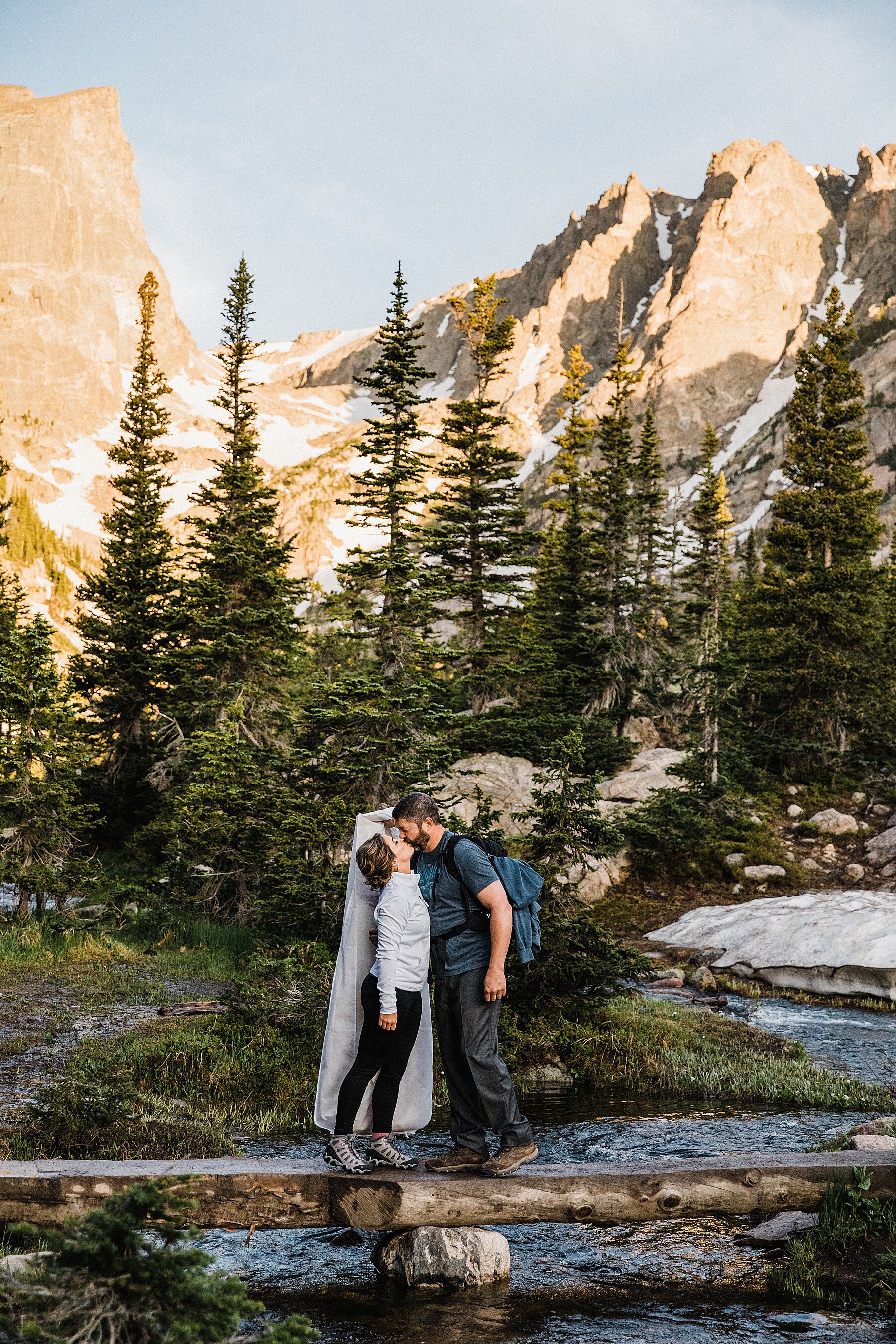 Sunrise Dream Lake Elopement | Rocky Mountain National Park, Col