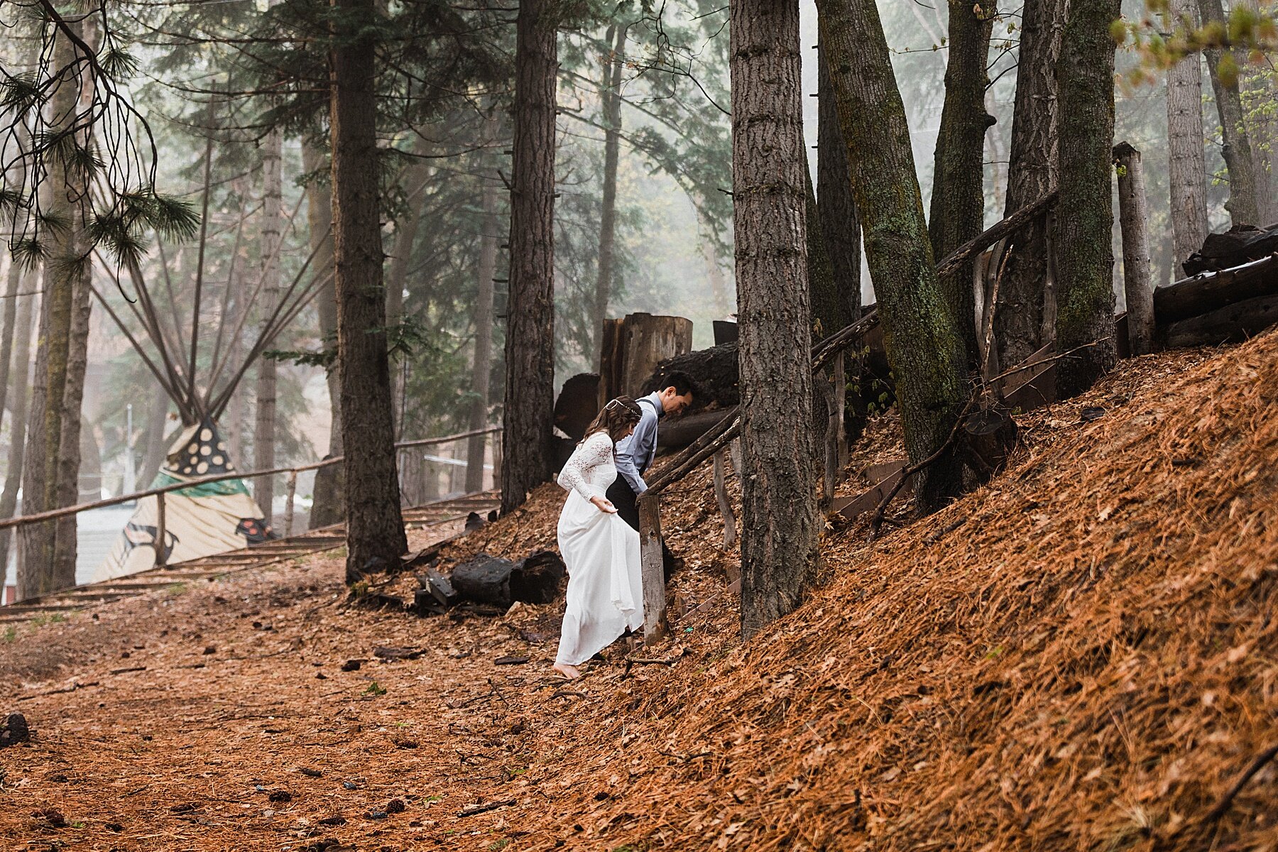 California Forest Elopement | Vow of the Wild