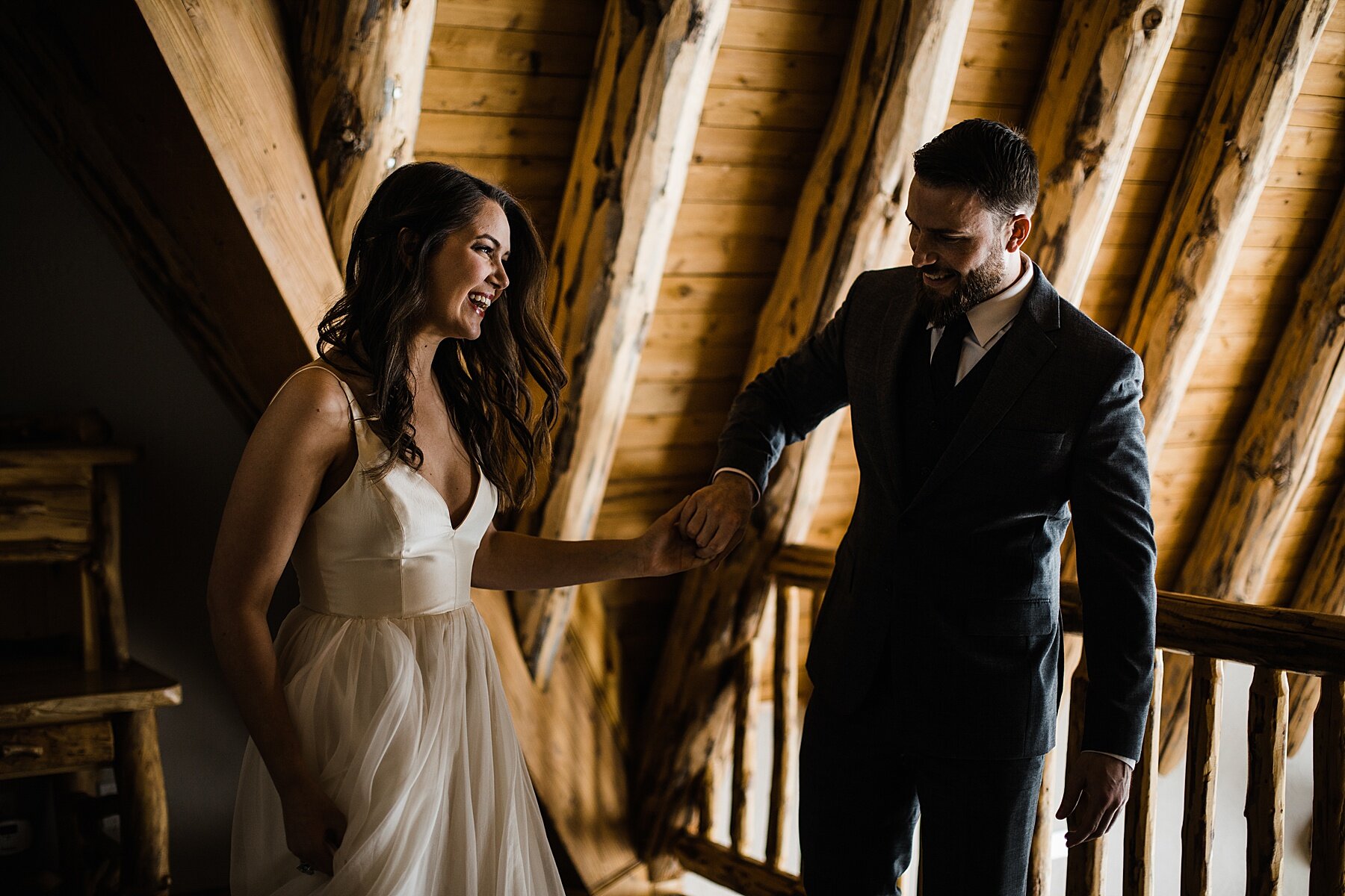 Colorado Winter Hiking Elopement | Colorado Elopement Photograph