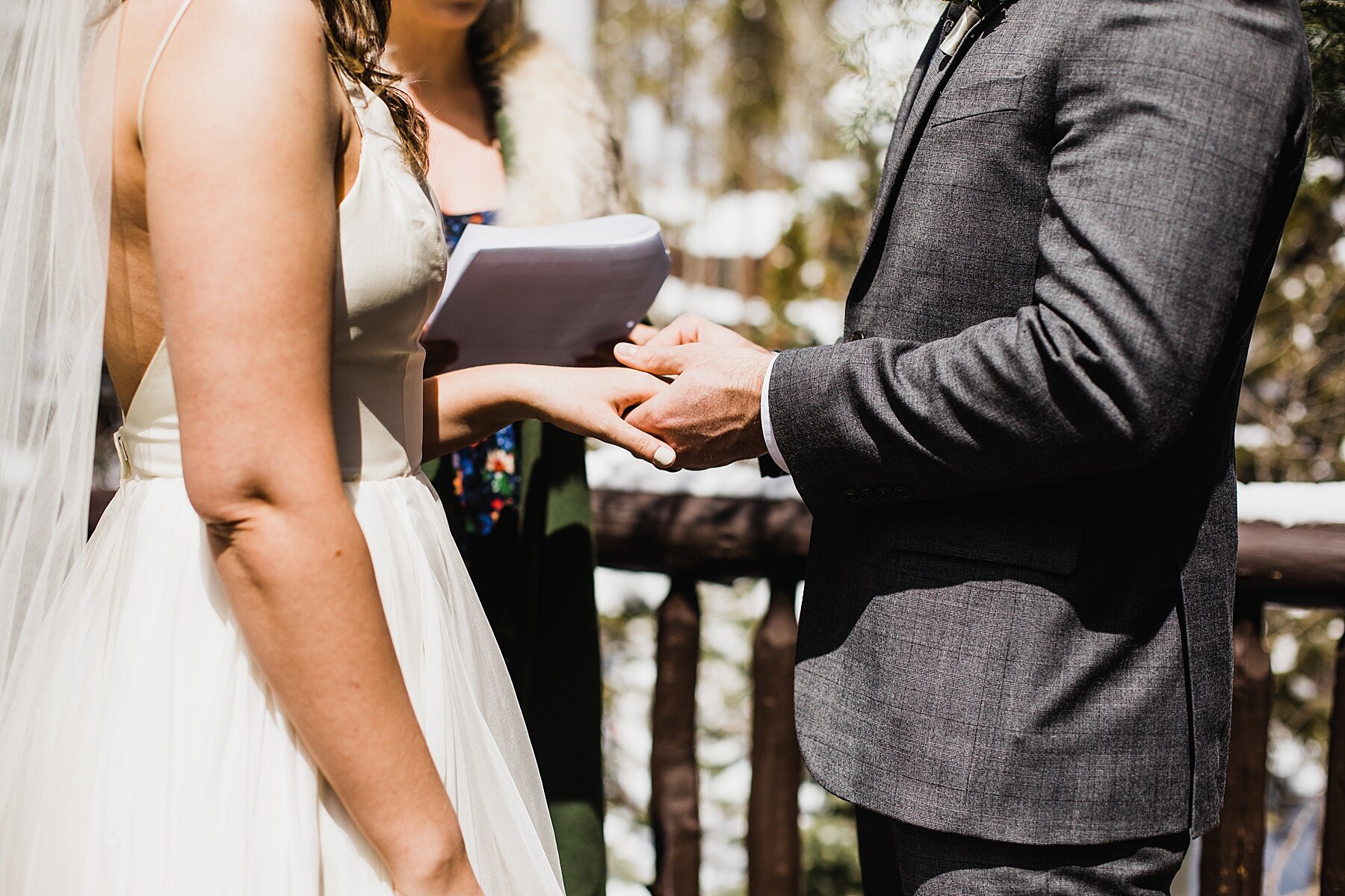 Colorado Winter Hiking Elopement | Colorado Elopement Photograph