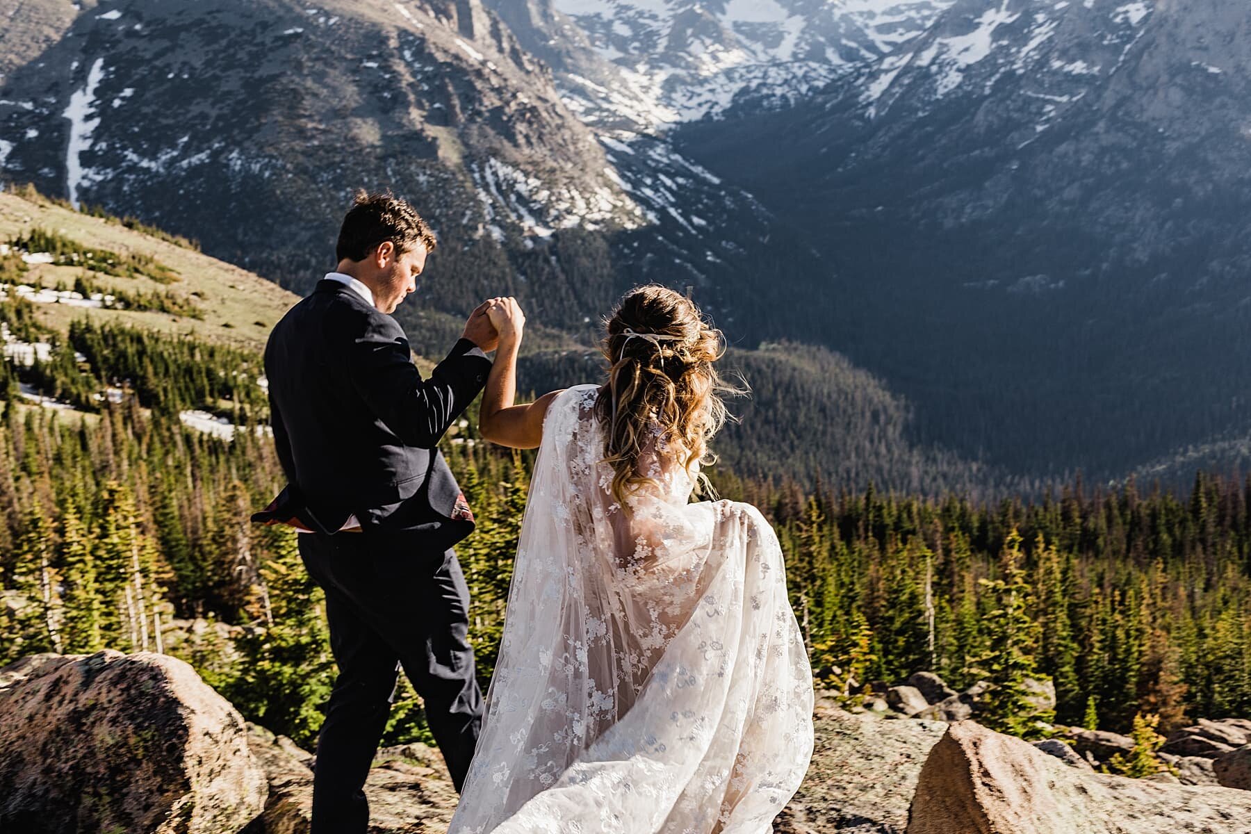 Rocky Mountain National Park Elopement at 3M Curve | Vow of the 