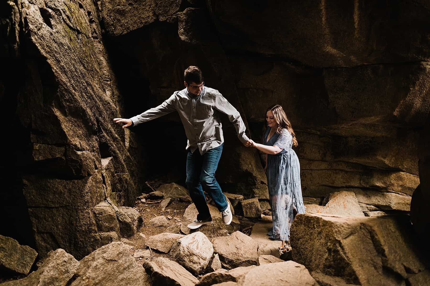 Aspen Adventure Engagement Session | Vow of the Wild