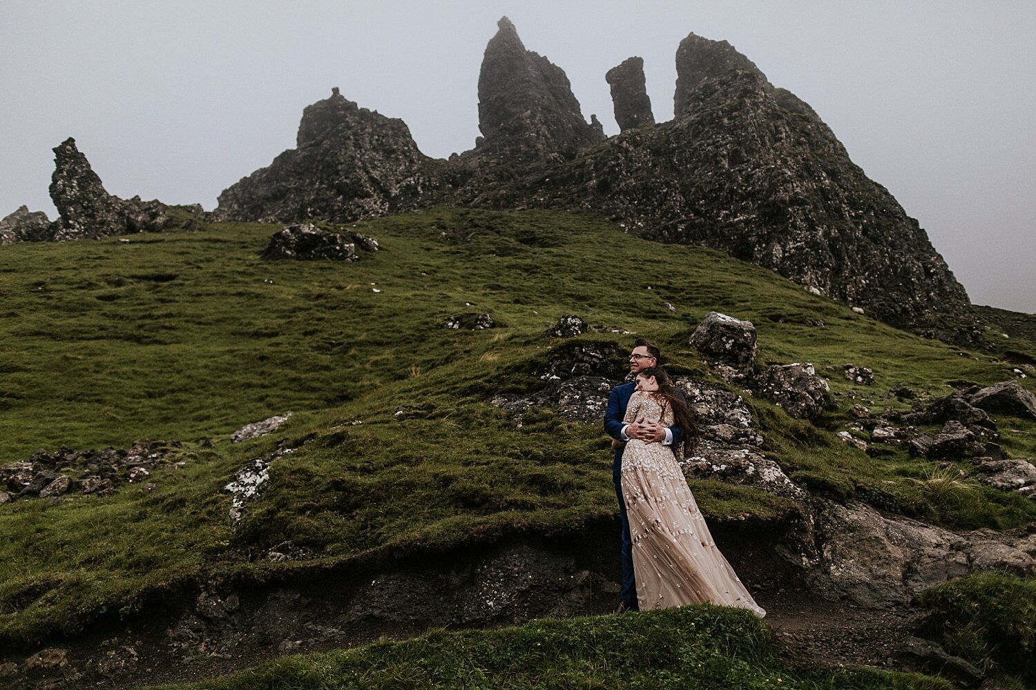 Old Man of Storr | Isle of Skye Engagement Session | Vow of the 