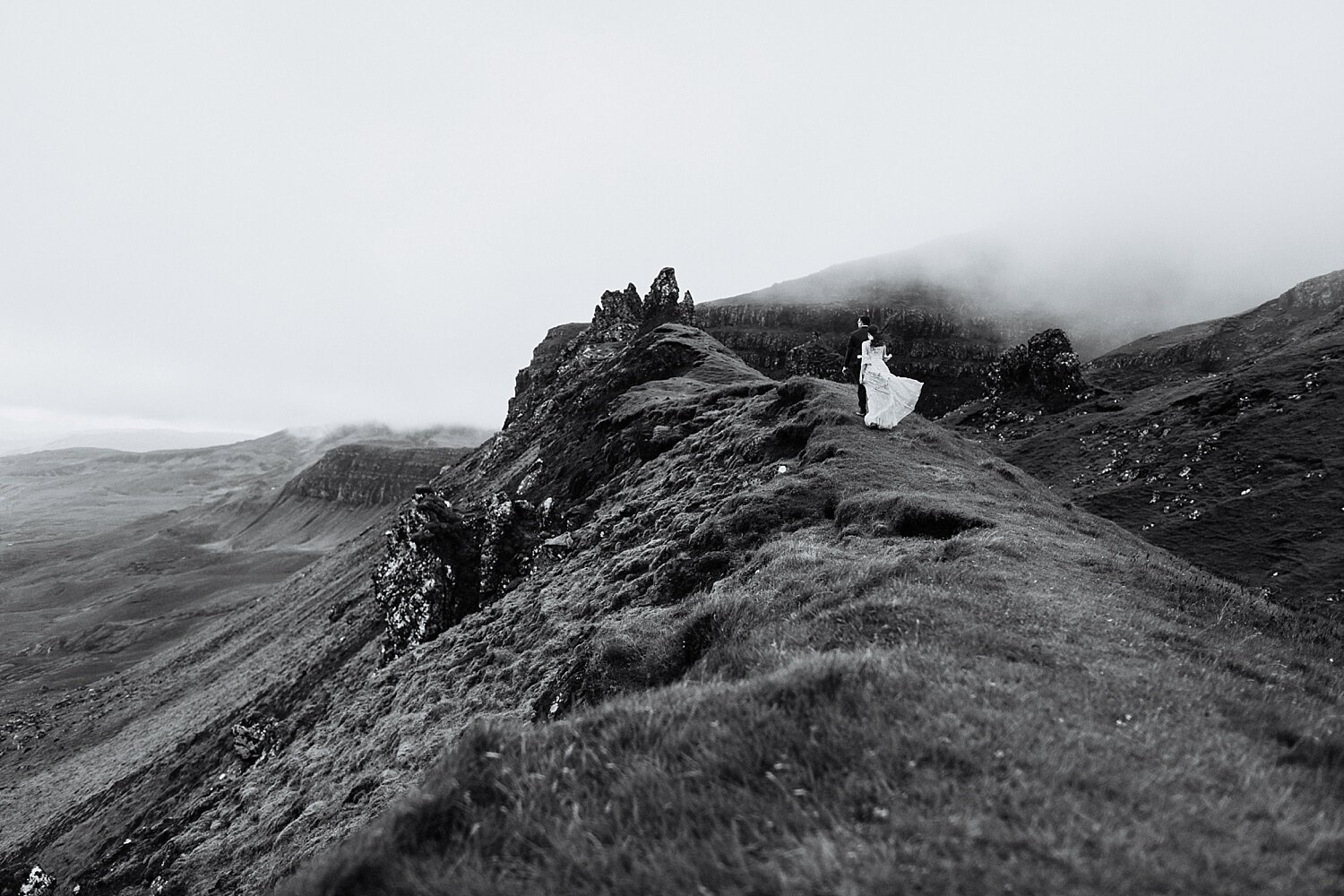 Old Man of Storr | Isle of Skye Engagement Session | Vow of the 