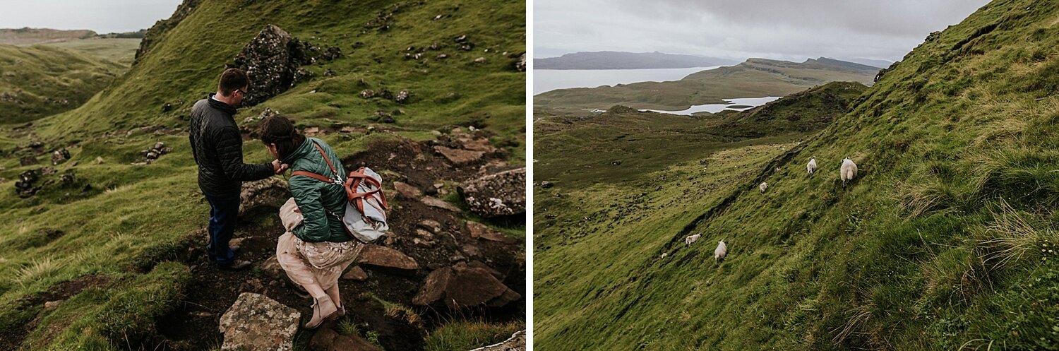 Old Man of Storr | Isle of Skye Engagement Session | Vow of the 