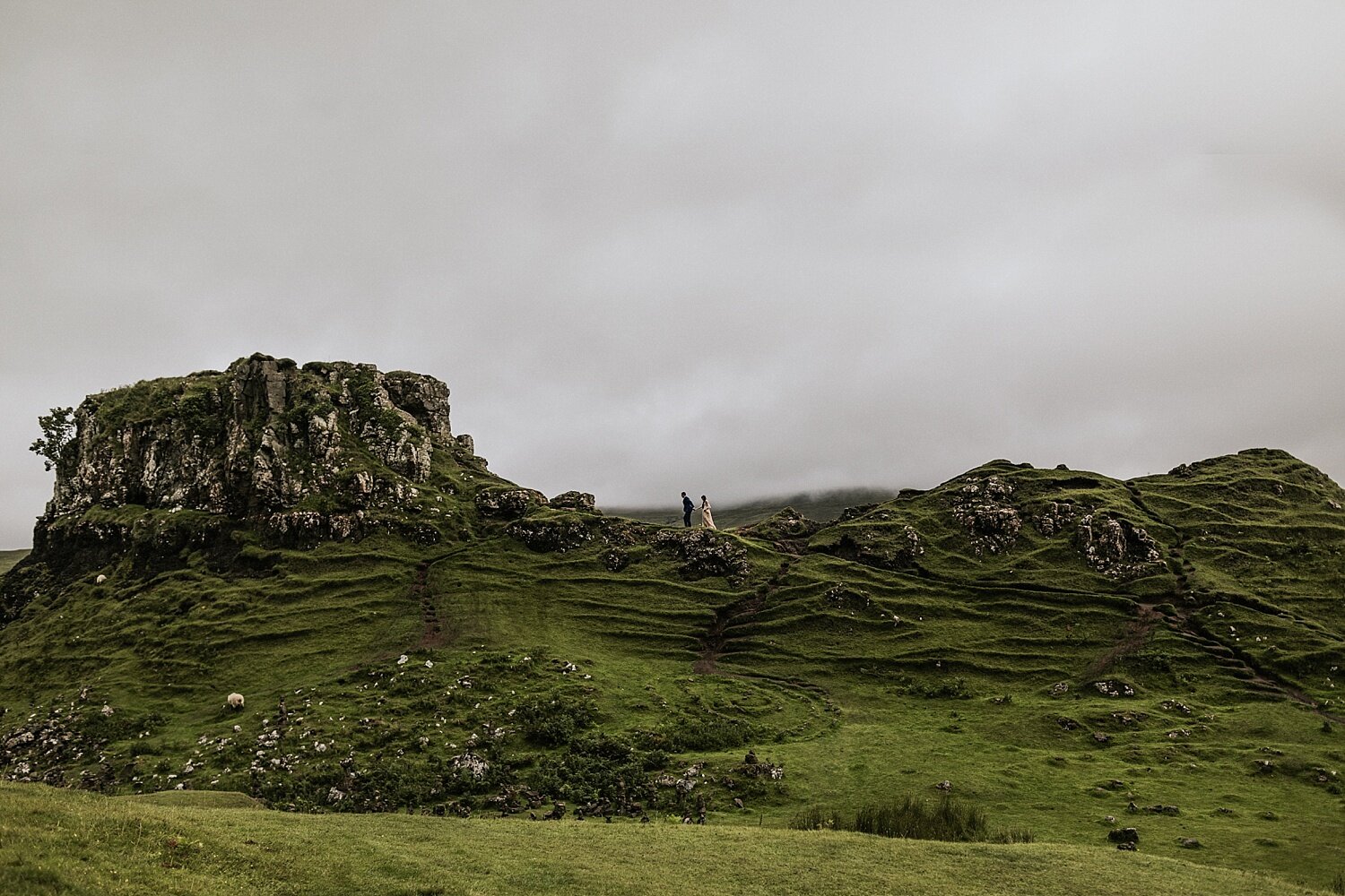 Old Man of Storr | Isle of Skye Engagement Session | Vow of the 