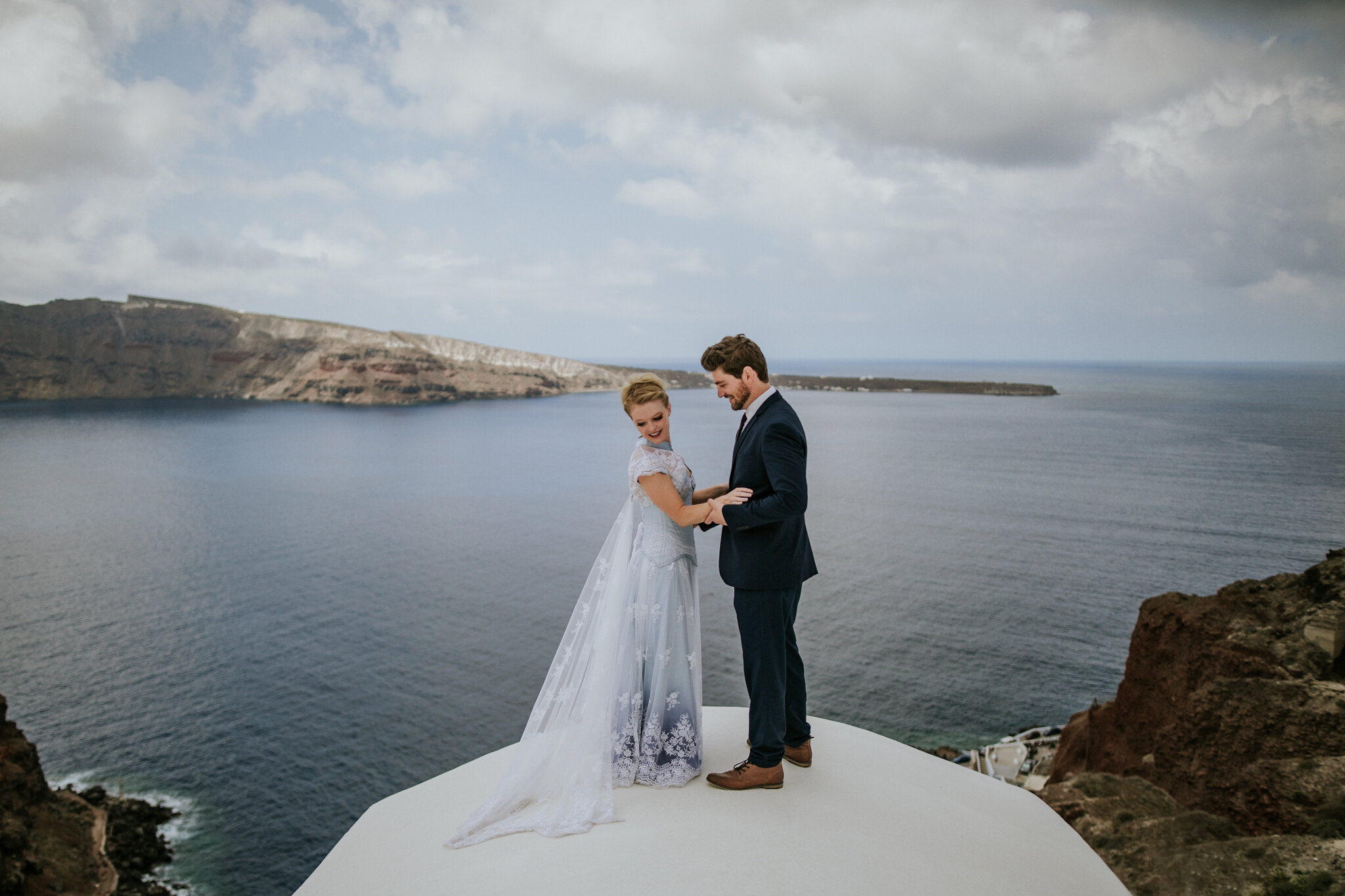 Santorini Elopement Photographer | Vow of the Wild