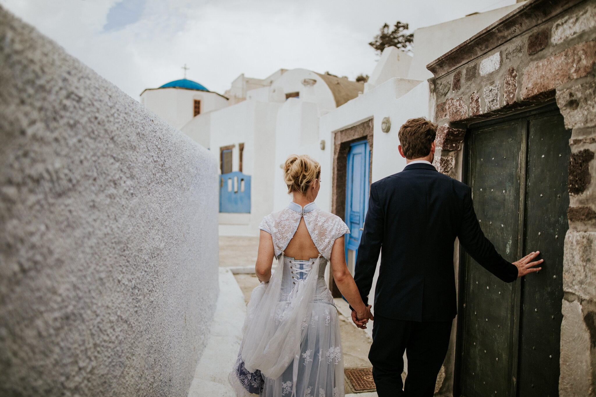 Santorini Elopement Photographer | Vow of the Wild