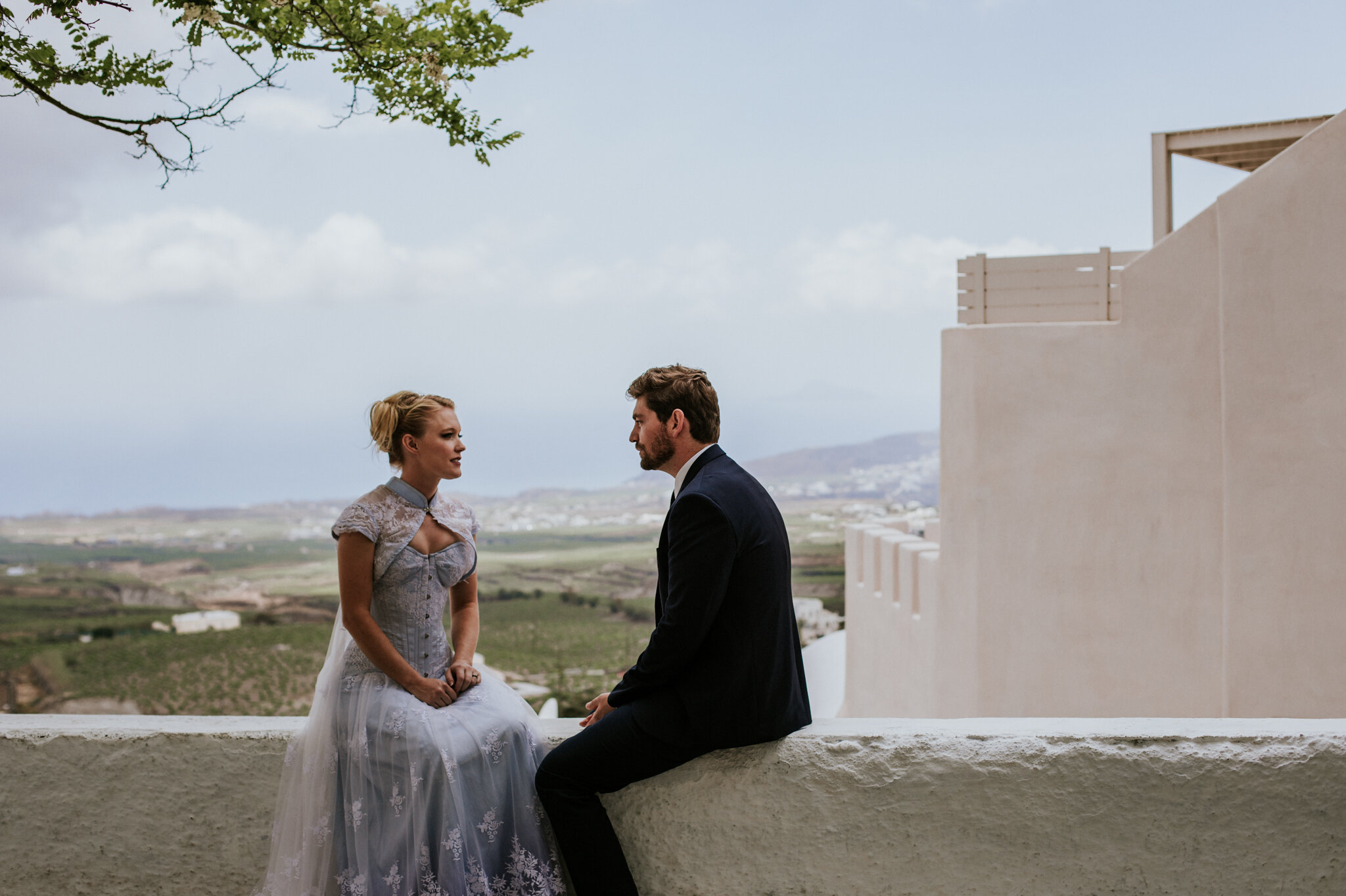 Santorini Elopement Photographer | Vow of the Wild