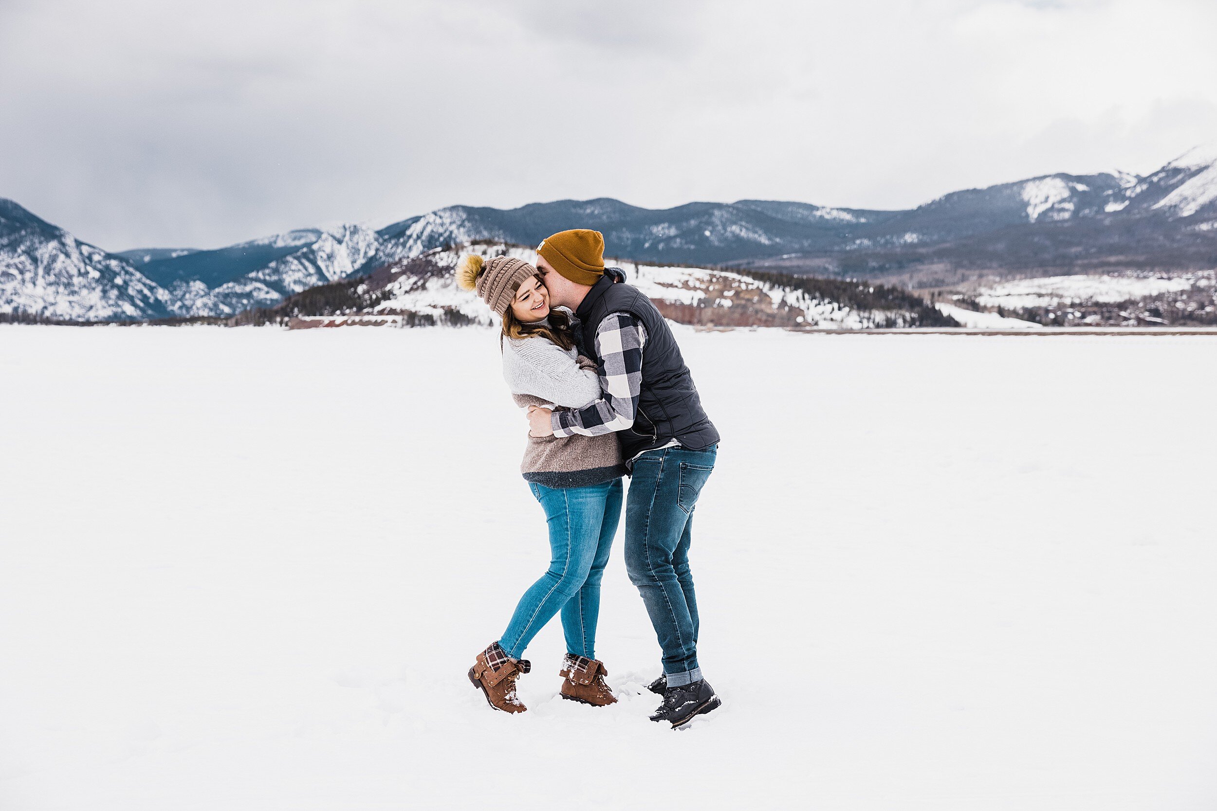 Colorado Winter Engagement Session | Vow of the Wild