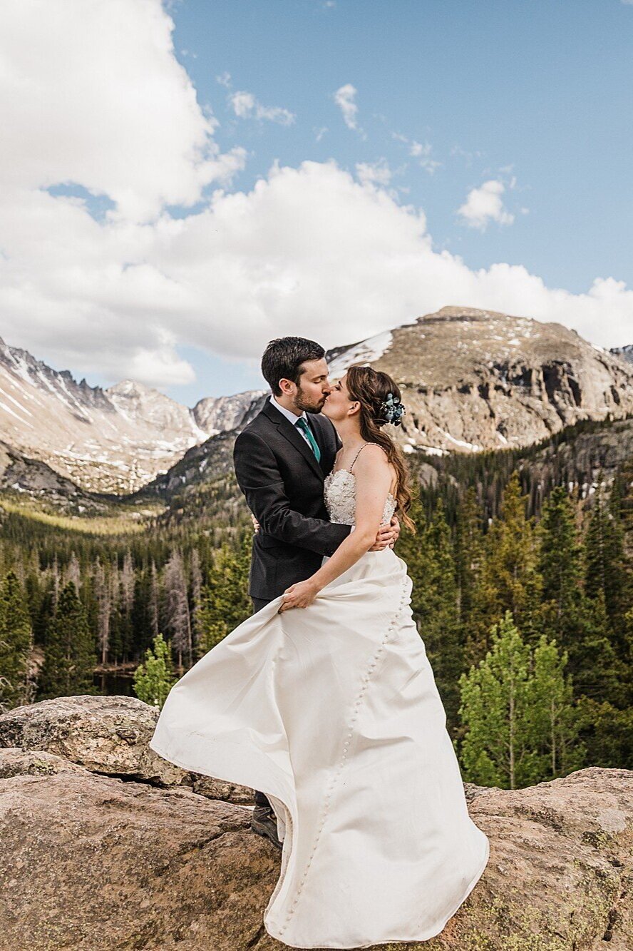 Rocky Mountain National Park Elopement | Colorado Elopement Photographer | Vow of the Wild