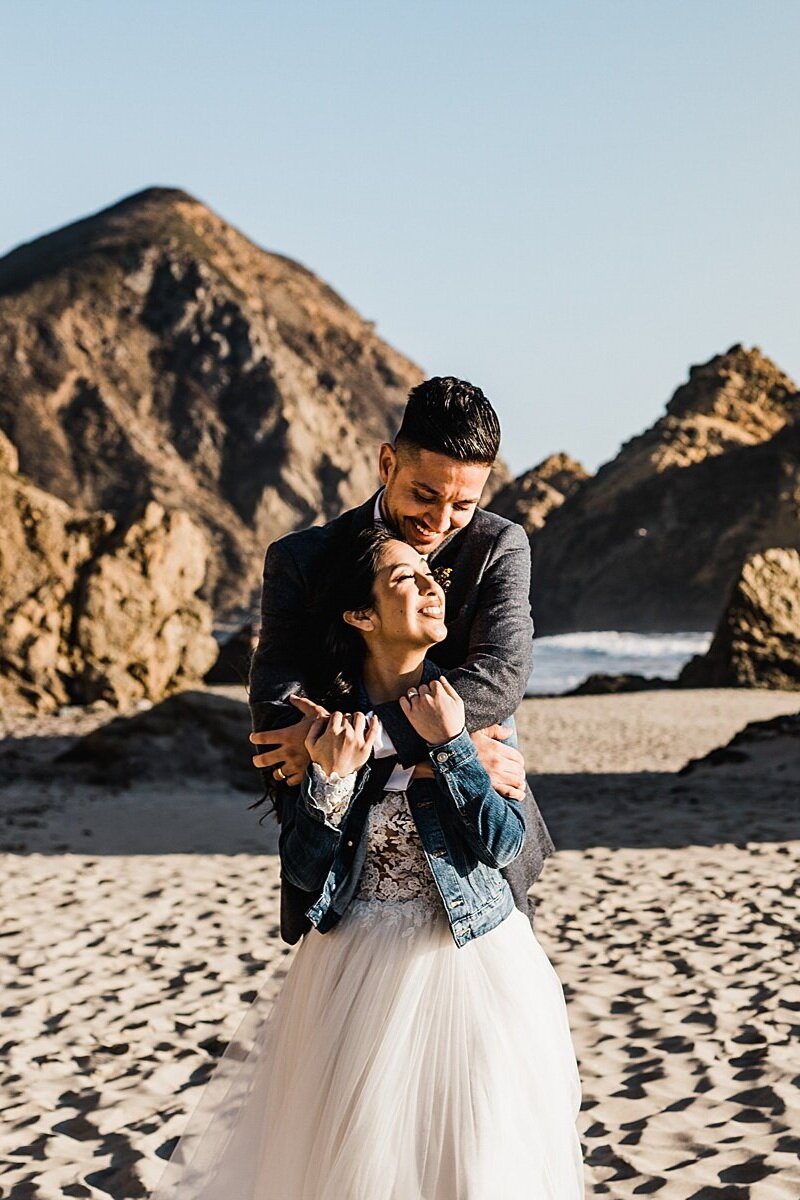 Big Sur Elopement at Pfieffer Beach | California Elopement Photographer | Vow of the Wild