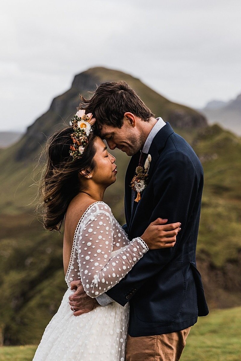 Isle of Skye, Scotland | Quiraing | Destination Intimate Wedding | Vow of the Wild